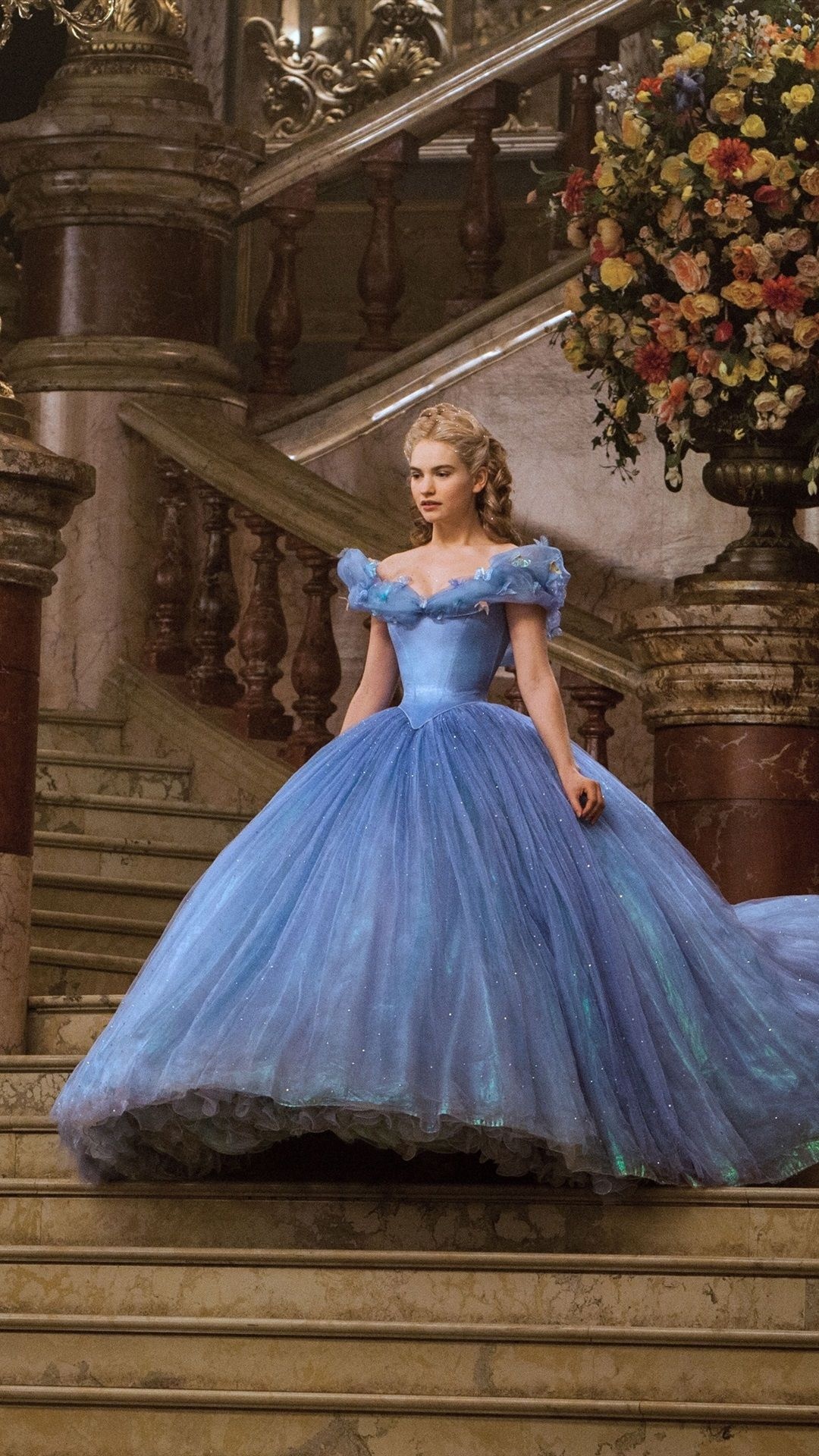 Cinderella Movie, Top Backgrounds, 1080x1920 Full HD Phone