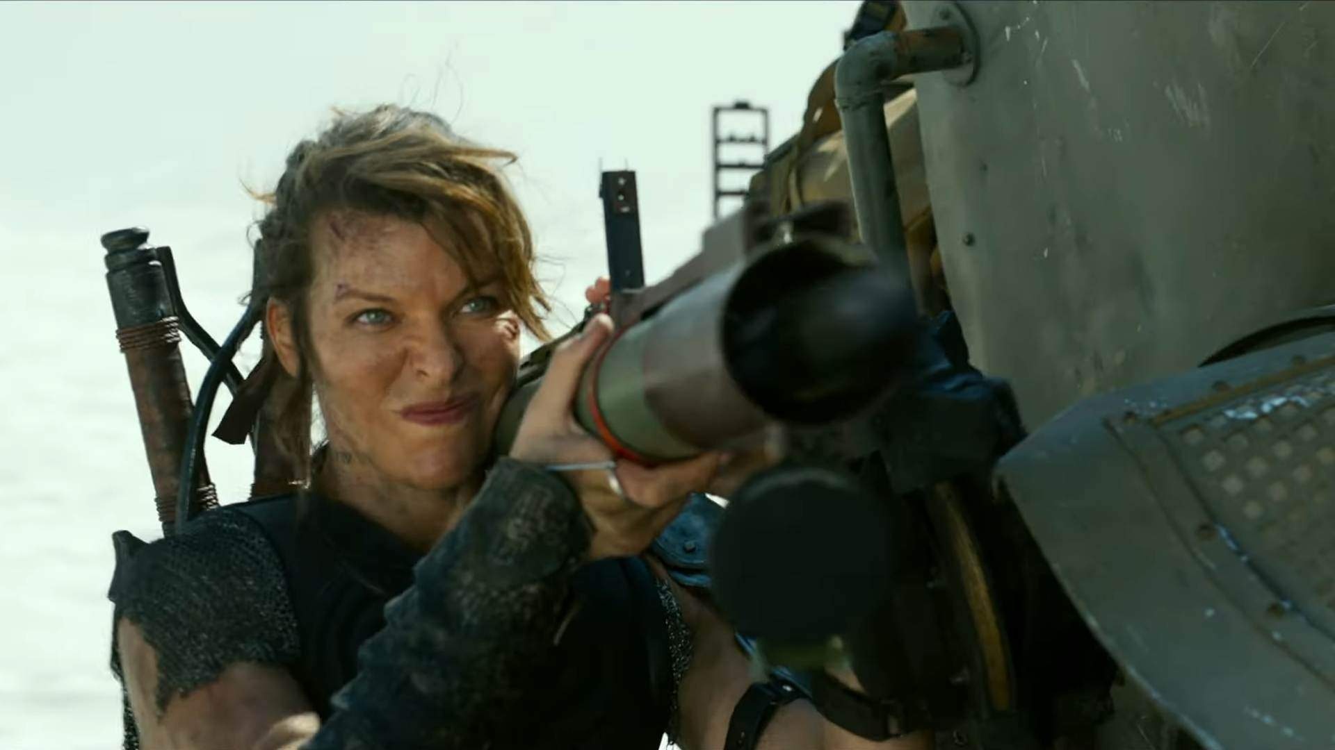 Monster Hunter: Epic Milla Jovovich adaptation, An action movie based on the video game. 1920x1080 Full HD Background.