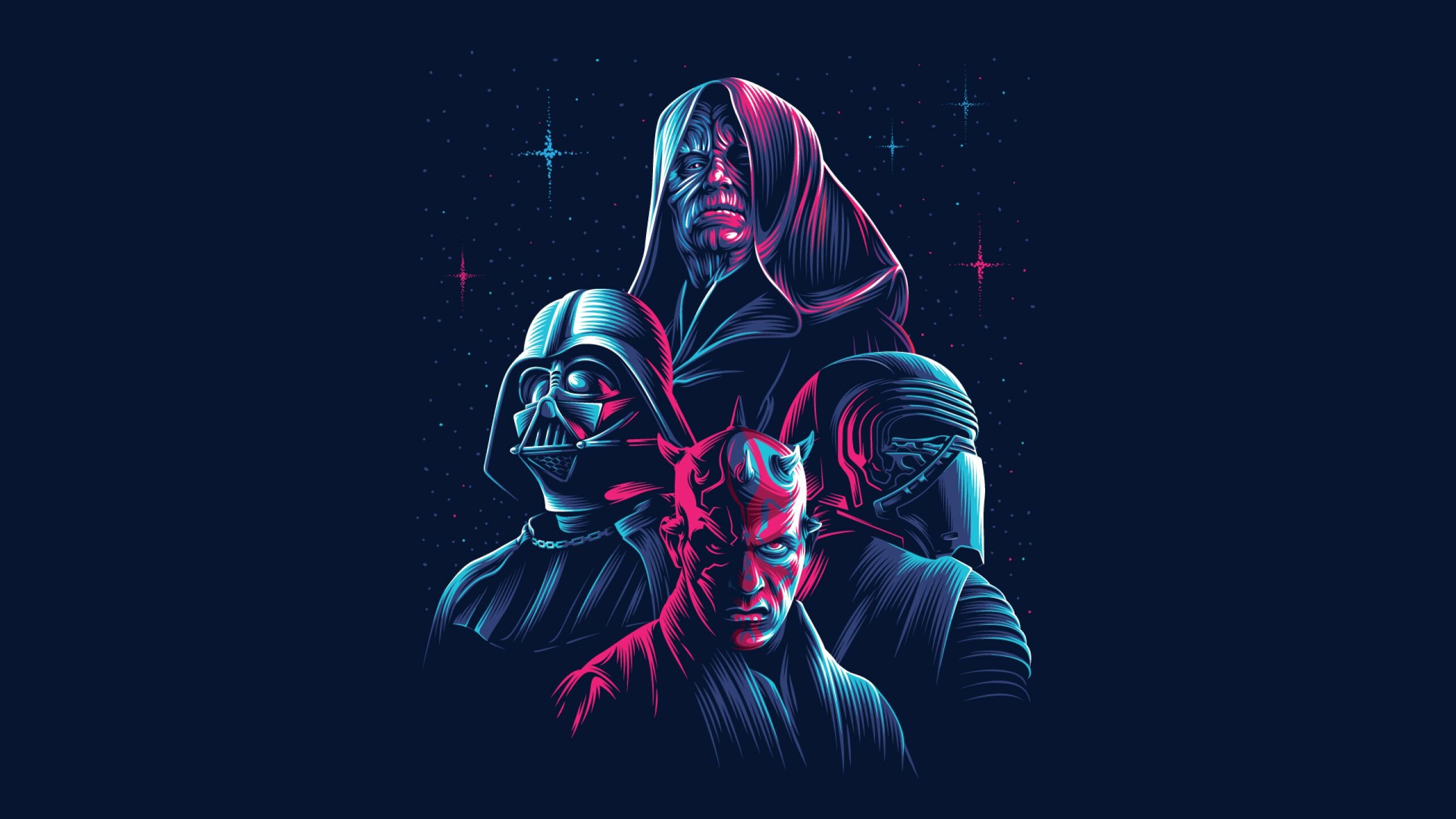 Pop Art: Star Wars poster, Graphics. 2560x1440 HD Wallpaper.