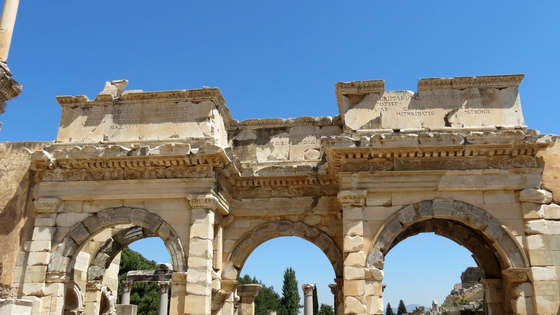 Turkey, Ephesus ancient city, Travels, Ancient cities, 1920x1080 Full HD Desktop