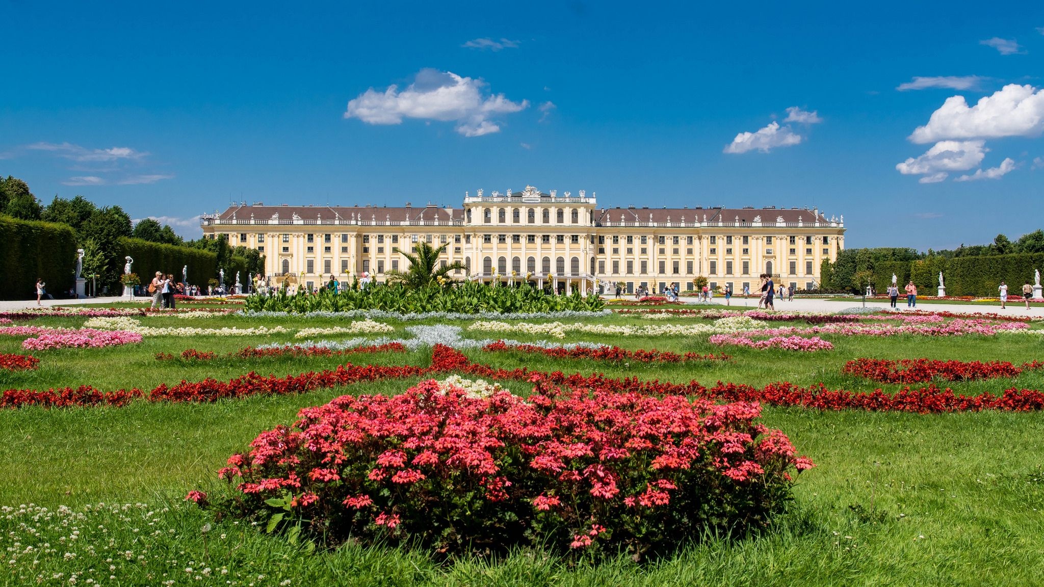 Schonbrunn Palace, Schlo schnbrunn, Wien, sterreich, 2050x1160 HD Desktop