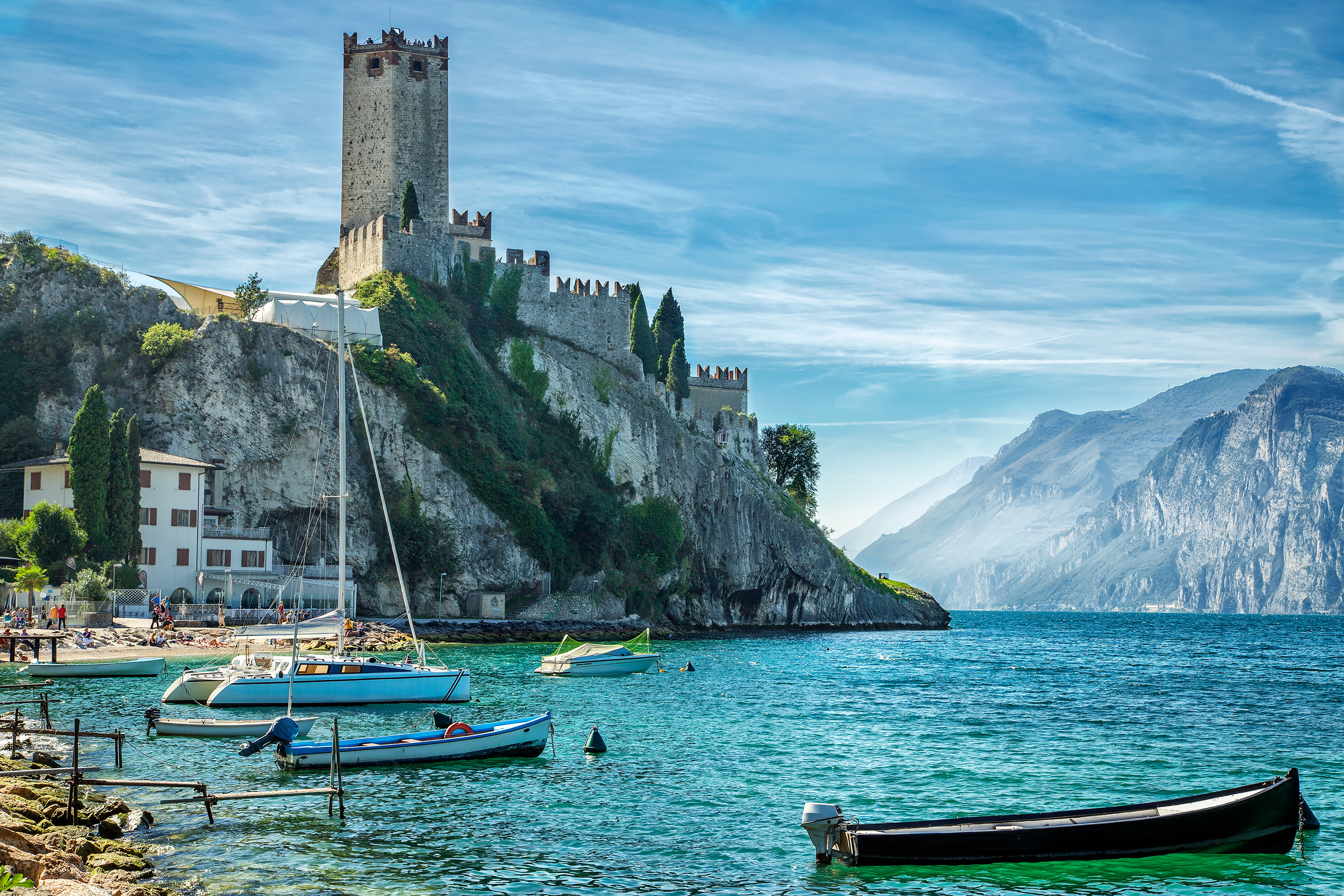 First trip, Lake Garda experience, Memorable adventure, Canvas holiday, 3000x2000 HD Desktop
