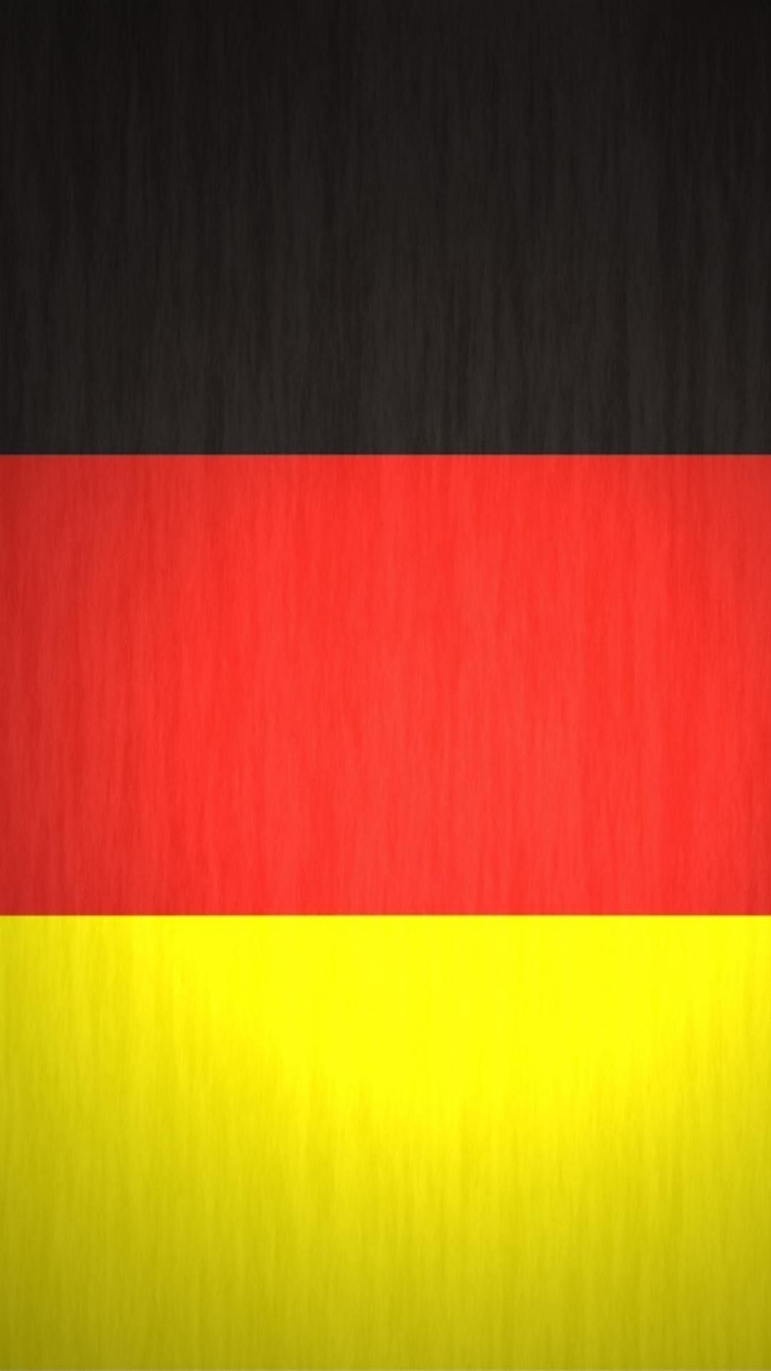 Flag of Germany: Civil and state standards, Military ensign, The black-red-gold tradition of national colors. 1080x1920 Full HD Background.