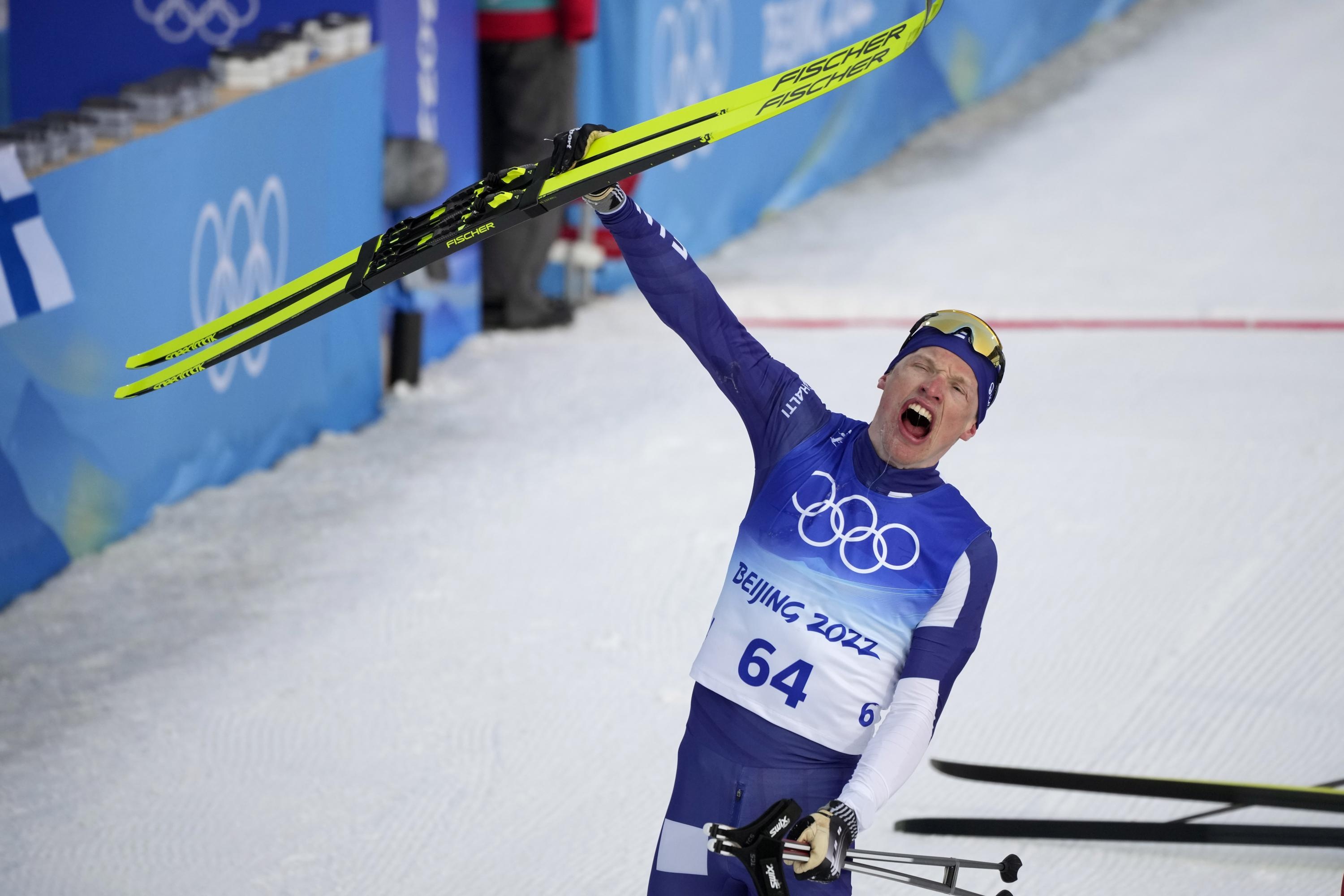 Iivo Niskanen, Olympic classic ski, 15k race, AP news, 3000x2000 HD Desktop