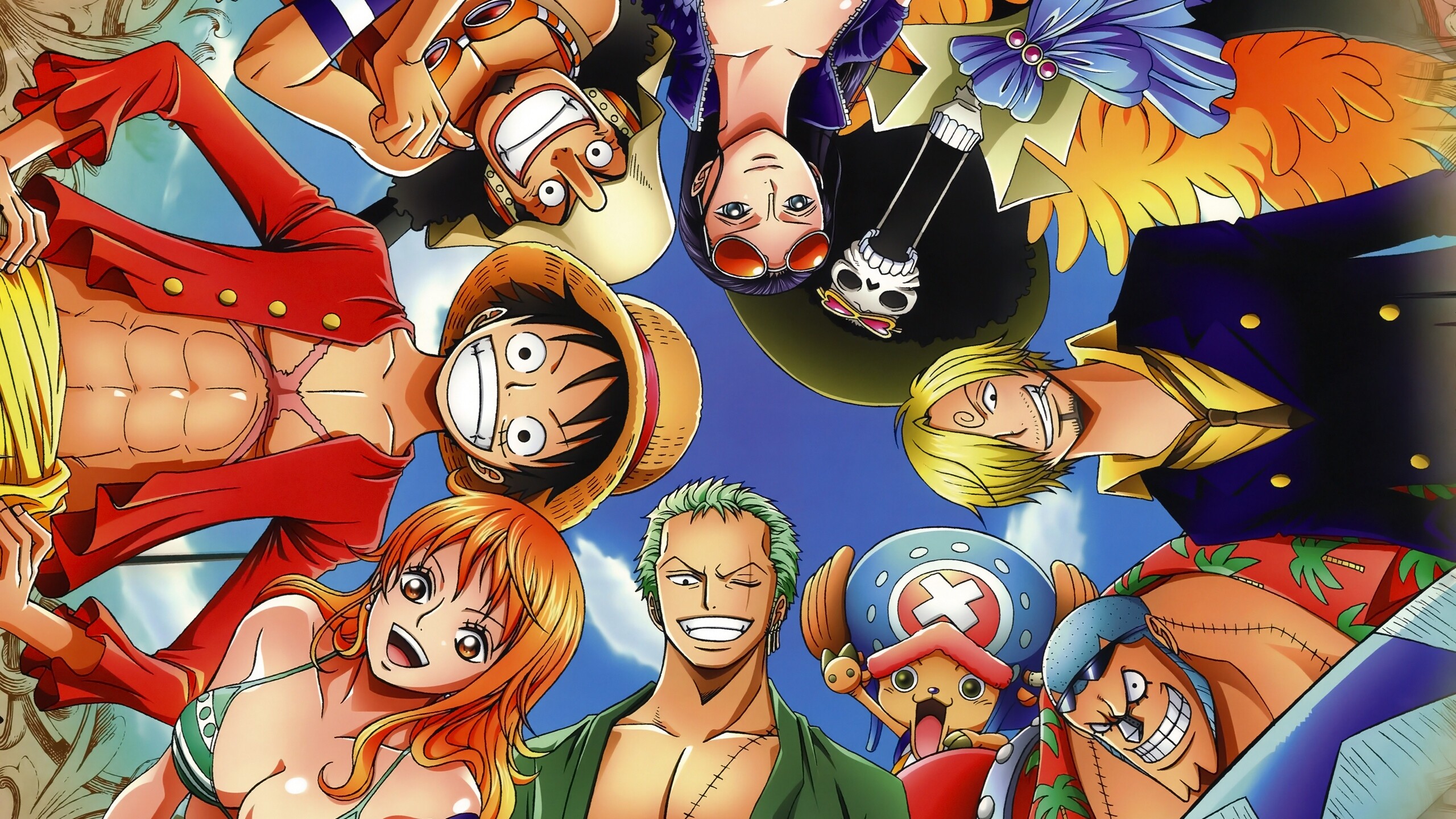 One Piece: The franchise has spawned thirteen television specials that aired on Fuji TV. 2560x1440 HD Background.