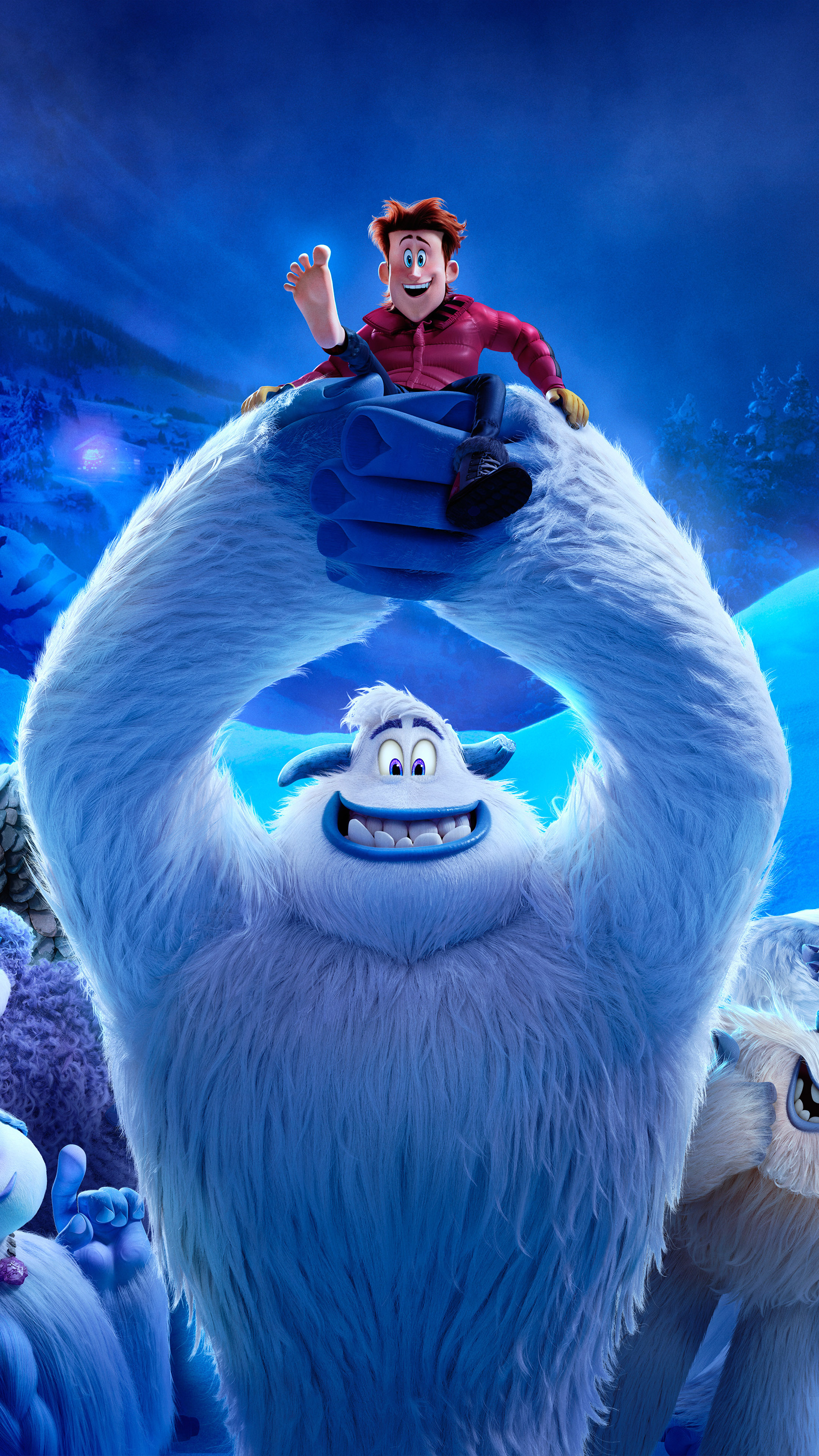 Smallfoot animation, Wallpapers, Christopher Anderson, Artistic designs, 2160x3840 4K Phone