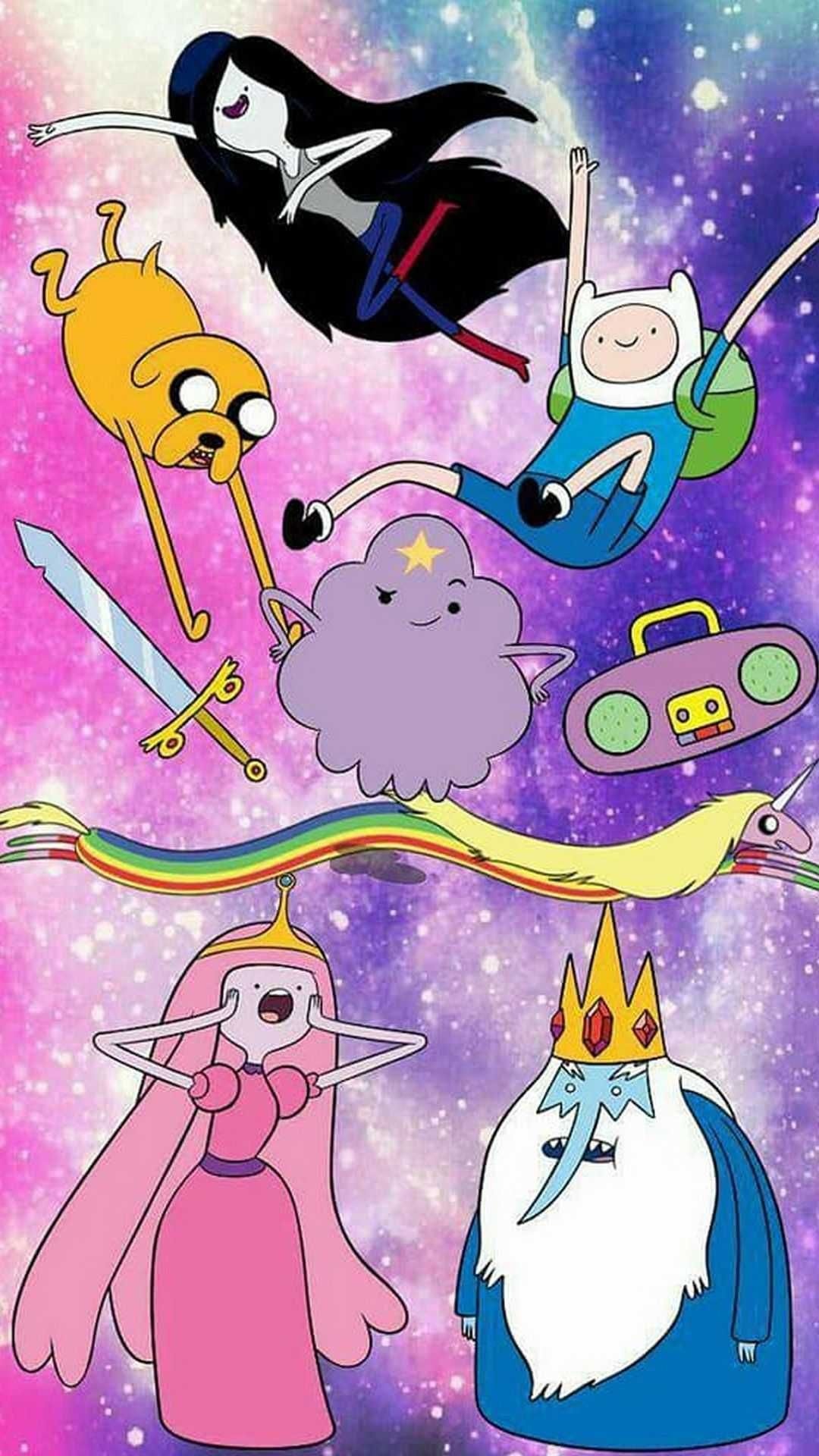 Adventure Time, TV series, Animation, Anime wallpaper, 1080x1920 Full HD Handy