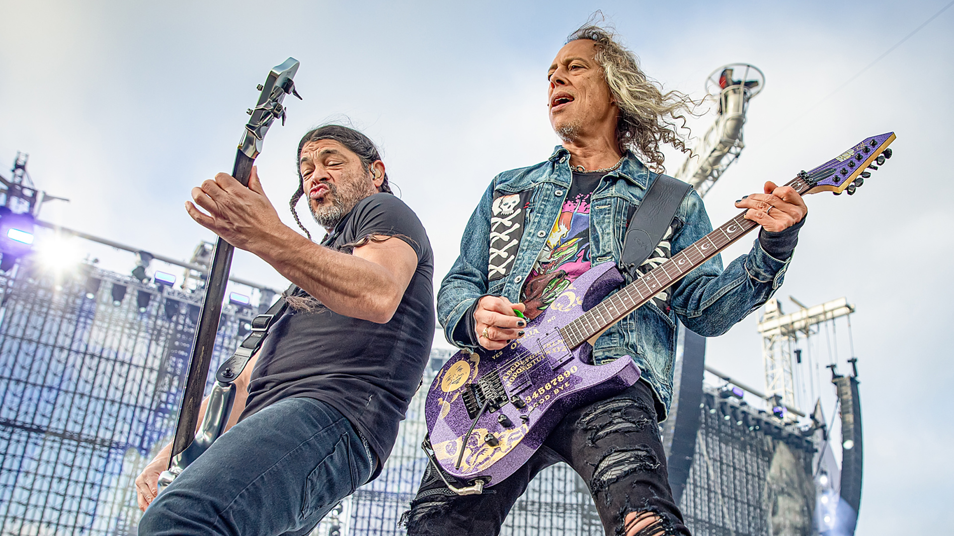 Robert Trujillo, Metallica bassist, Kirk Hammett interview, 1920x1080 Full HD Desktop
