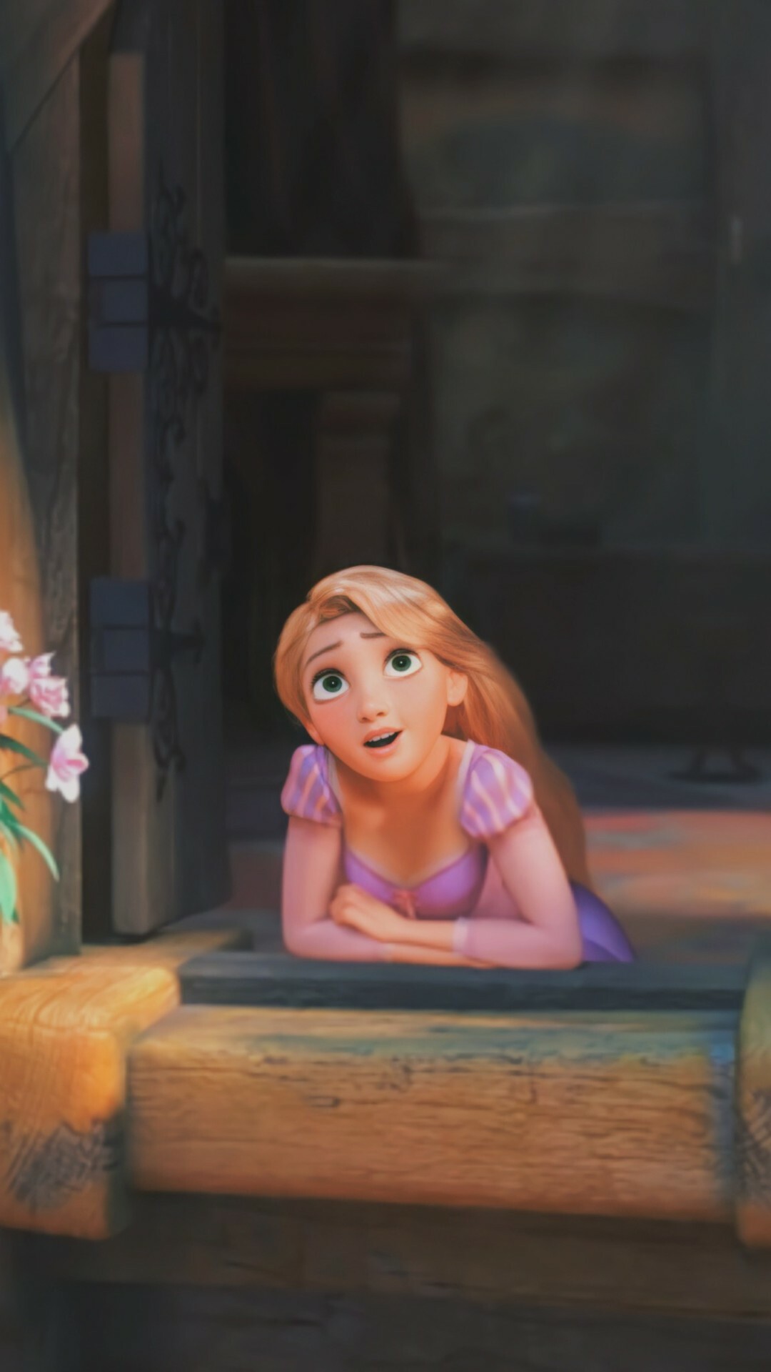 Tangled: Rapunzel, The princess of the kingdom of Corona. 1080x1920 Full HD Wallpaper.
