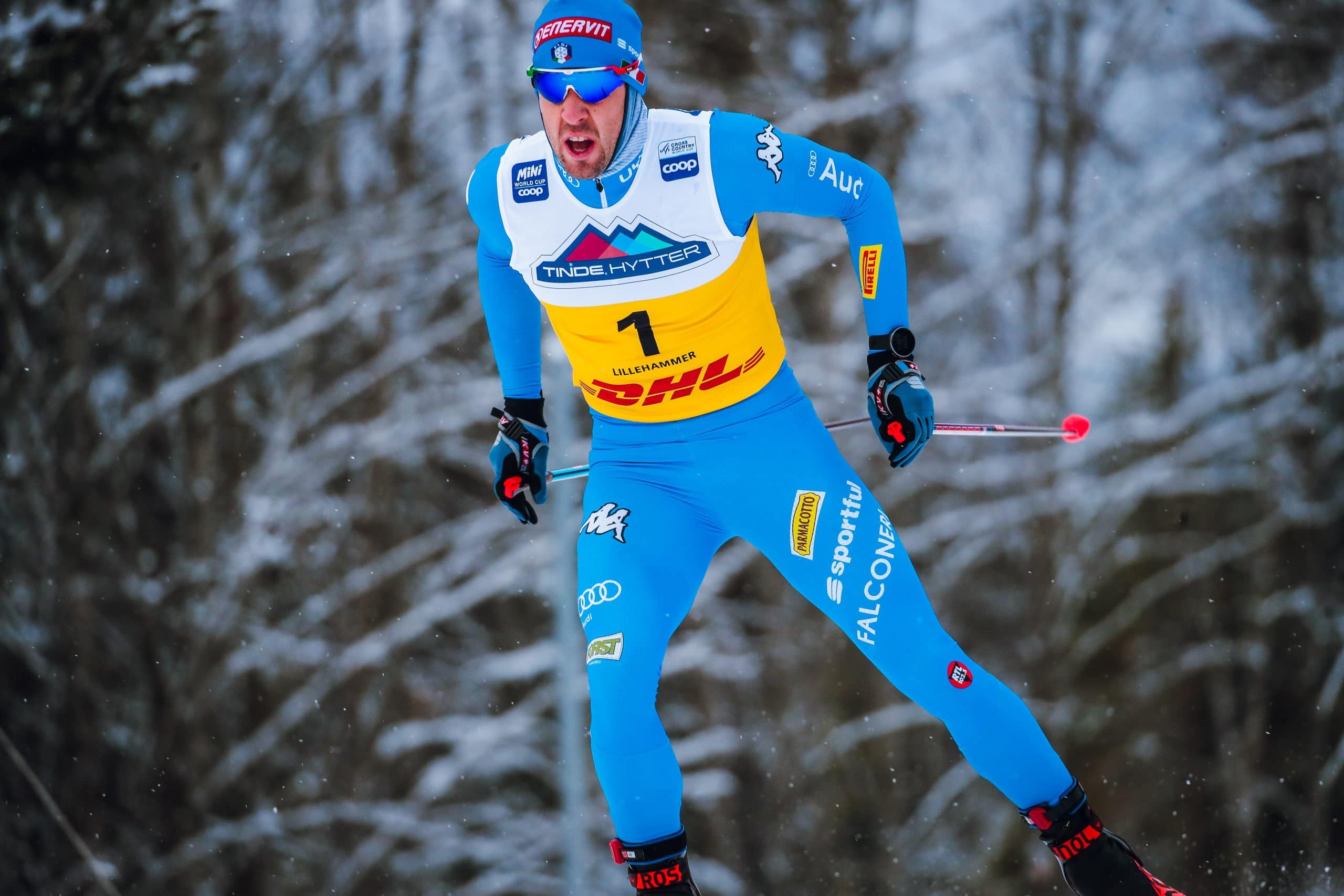 Federico Pellegrino, Ski de fond, Davos Nordic Mag, Biathlon ski nordique, 2560x1710 HD Desktop