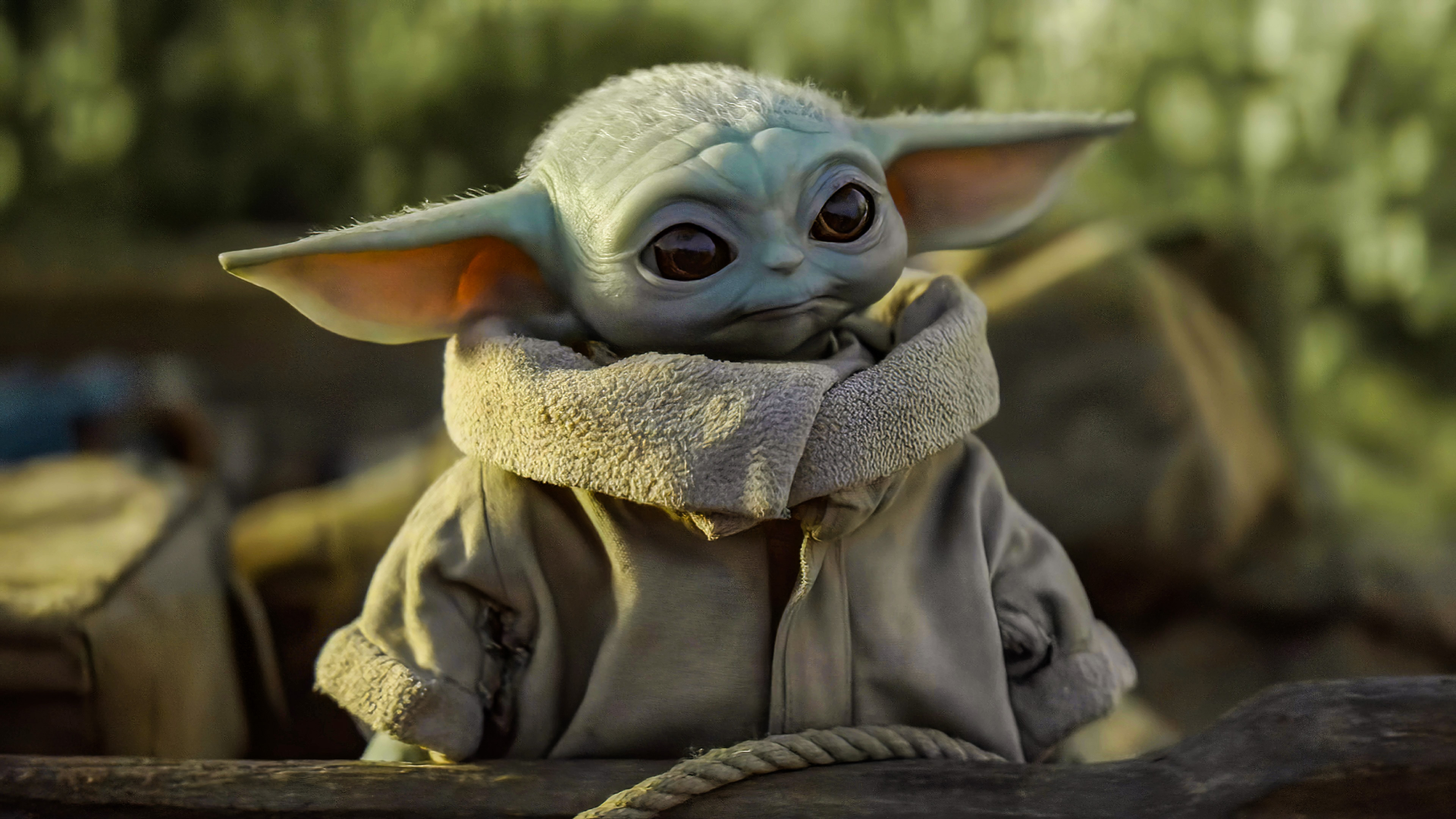 Baby Yoda, Grogu, Star Wars, Ultra HD, 3840x2160 4K Desktop