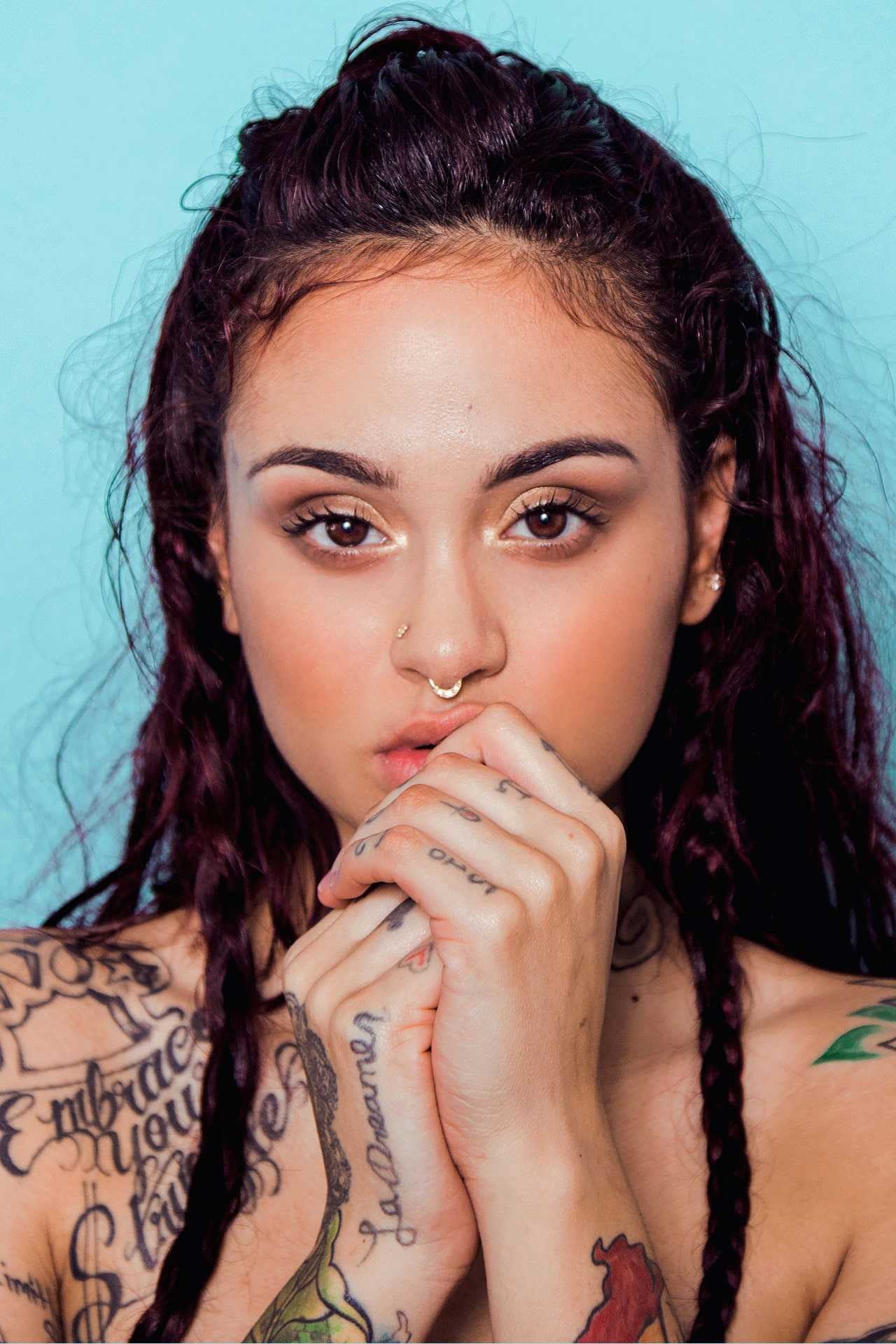 Kehlani, Creative wallpapers, Personalized background, 1280x1920 HD Phone
