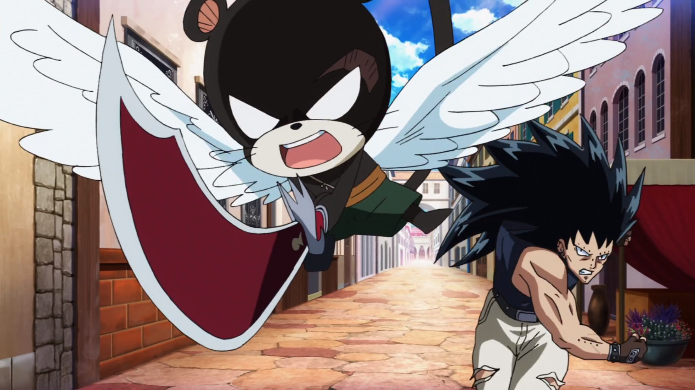 Fairy Tail Dragon Cry, Gajeel and Panther Lily, Fairy Tail photos, Anime adventure, 2210x1250 HD Desktop