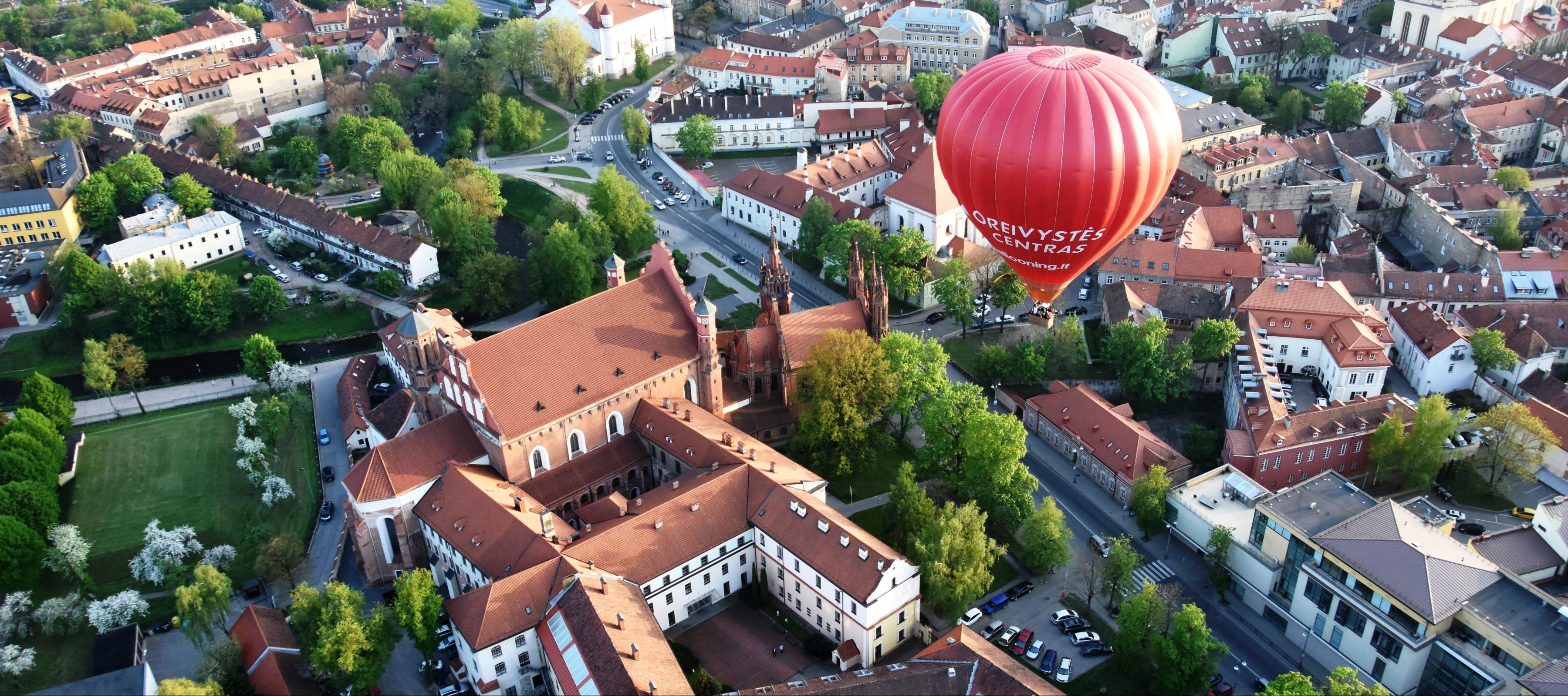 Vilnius city, Capital of Lithuania, European travel, Historical charm, 3600x1600 Dual Screen Desktop