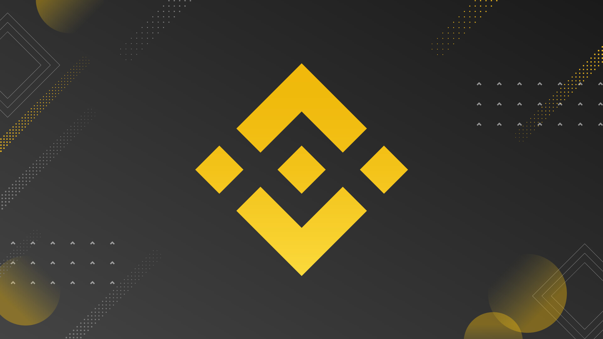 Cryptocurrency: Binance, An online exchange where users can trade cryptocurrencies. 1920x1080 Full HD Background.