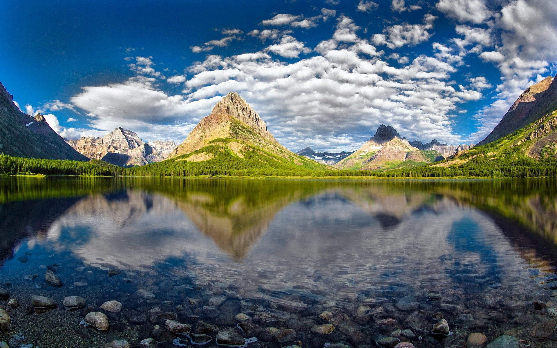 Glacier National Park, Montana, 4K Backgrounds, 1920x1200 HD Desktop