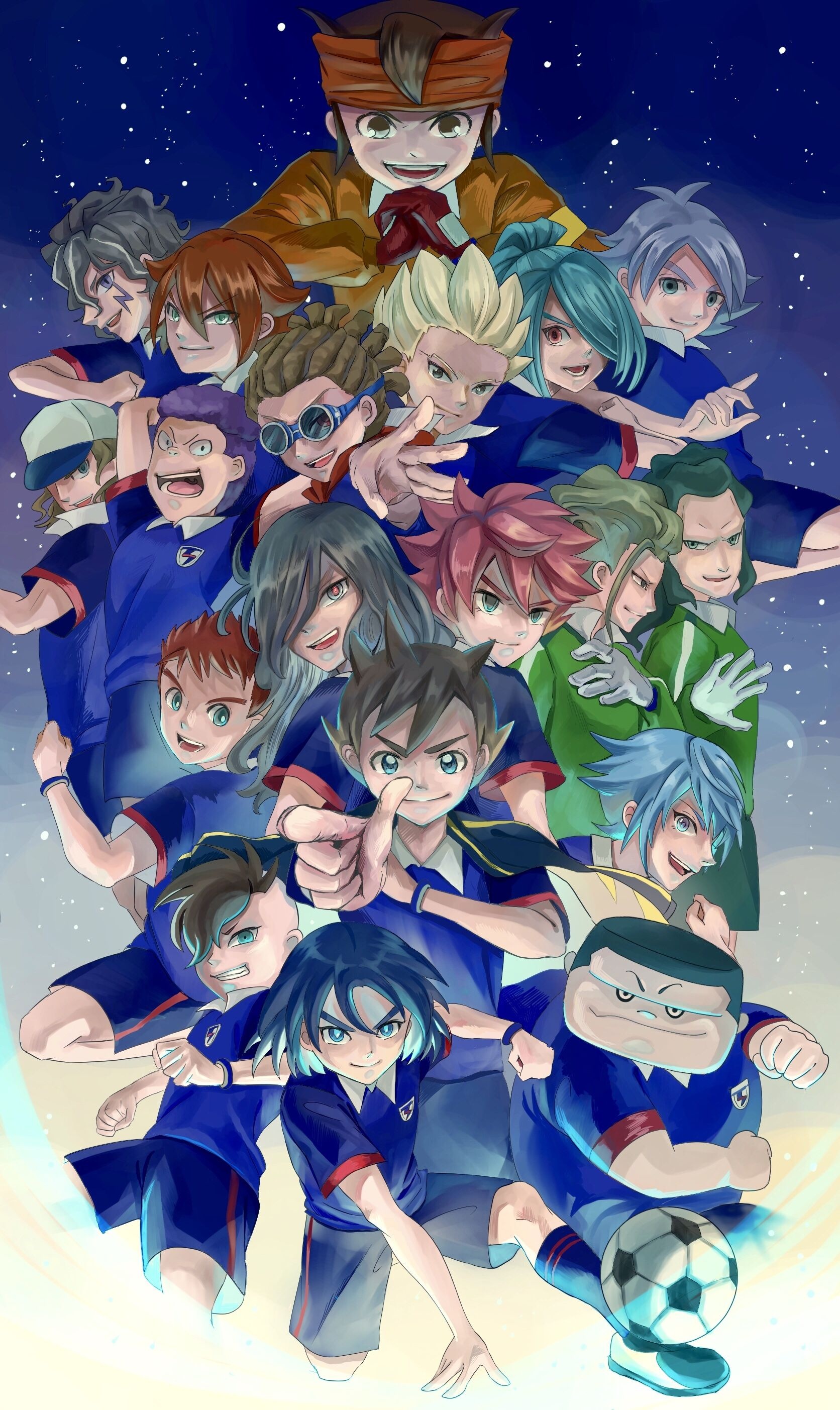 Inazuma Eleven, iPhone wallpapers, Football-themed, 1680x2810 HD Phone
