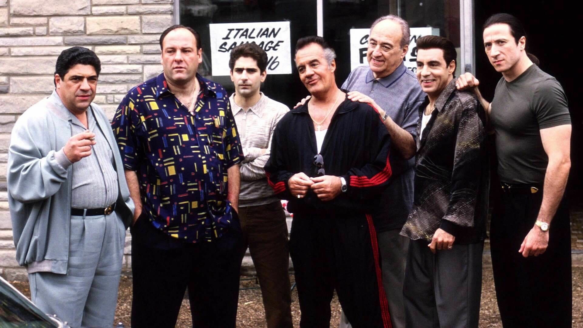 The Sopranos: James Gandolfini, HBO's acclaimed series, Tony Soprano. 1920x1080 Full HD Wallpaper.