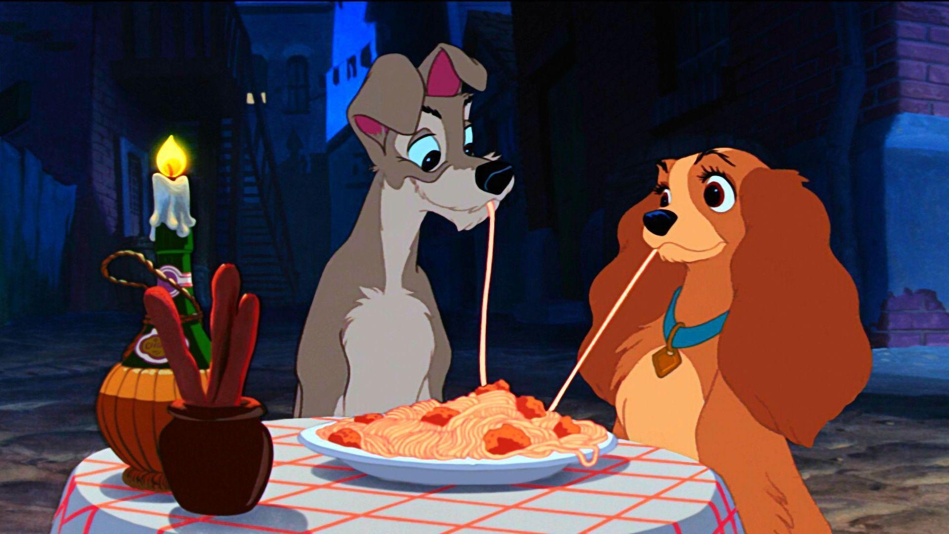 Lady and the Tramp, Animated film, Wallpapers, Backgrounds, 1920x1080 Full HD Desktop