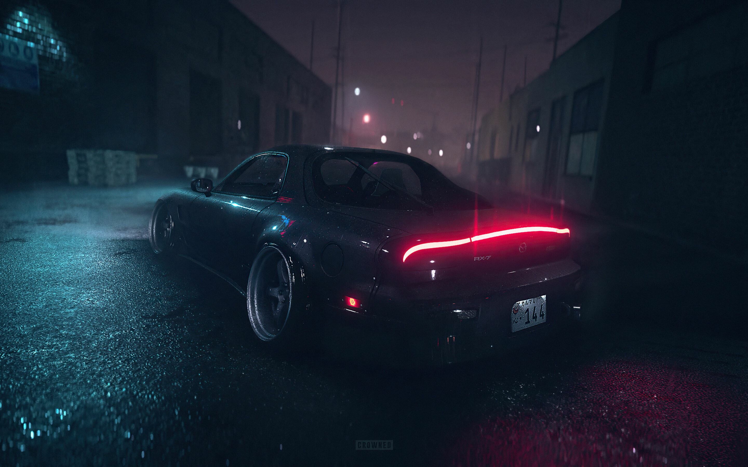 Need for Speed: Mazda RX7, NFS racing cars. 2880x1800 HD Wallpaper.