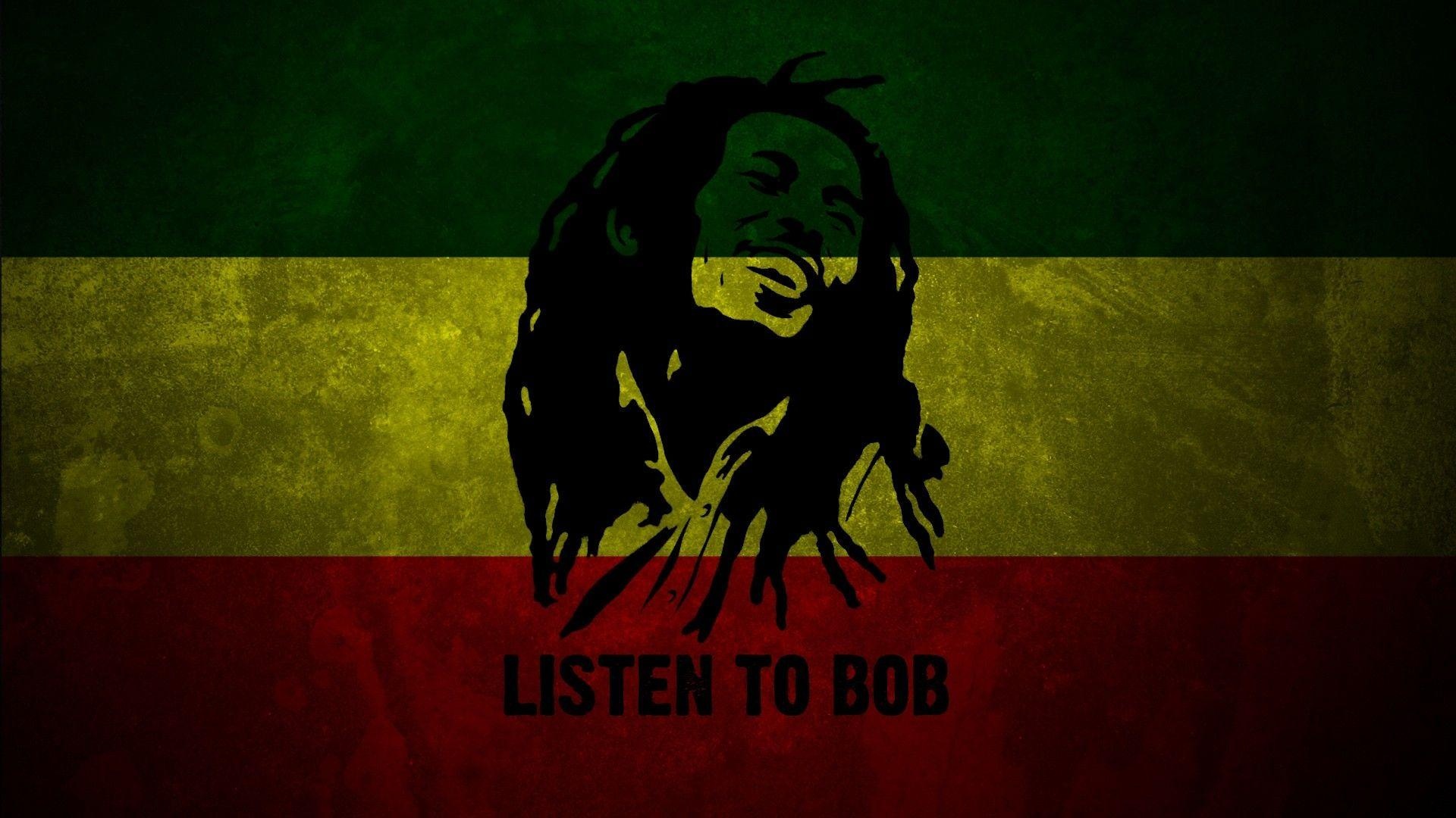 Bob Marley: Awarded Jamaica’s third-highest honor, the Order of Merit, 1981. 1920x1080 Full HD Background.