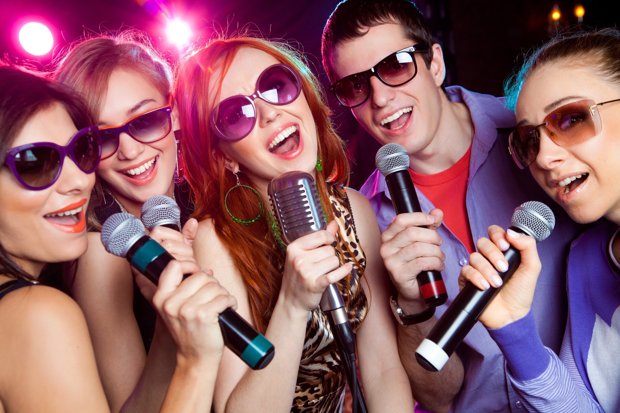 Karaoke: Sing along to pre-recorded instrumental versions of popular songs. 2000x1340 HD Wallpaper.