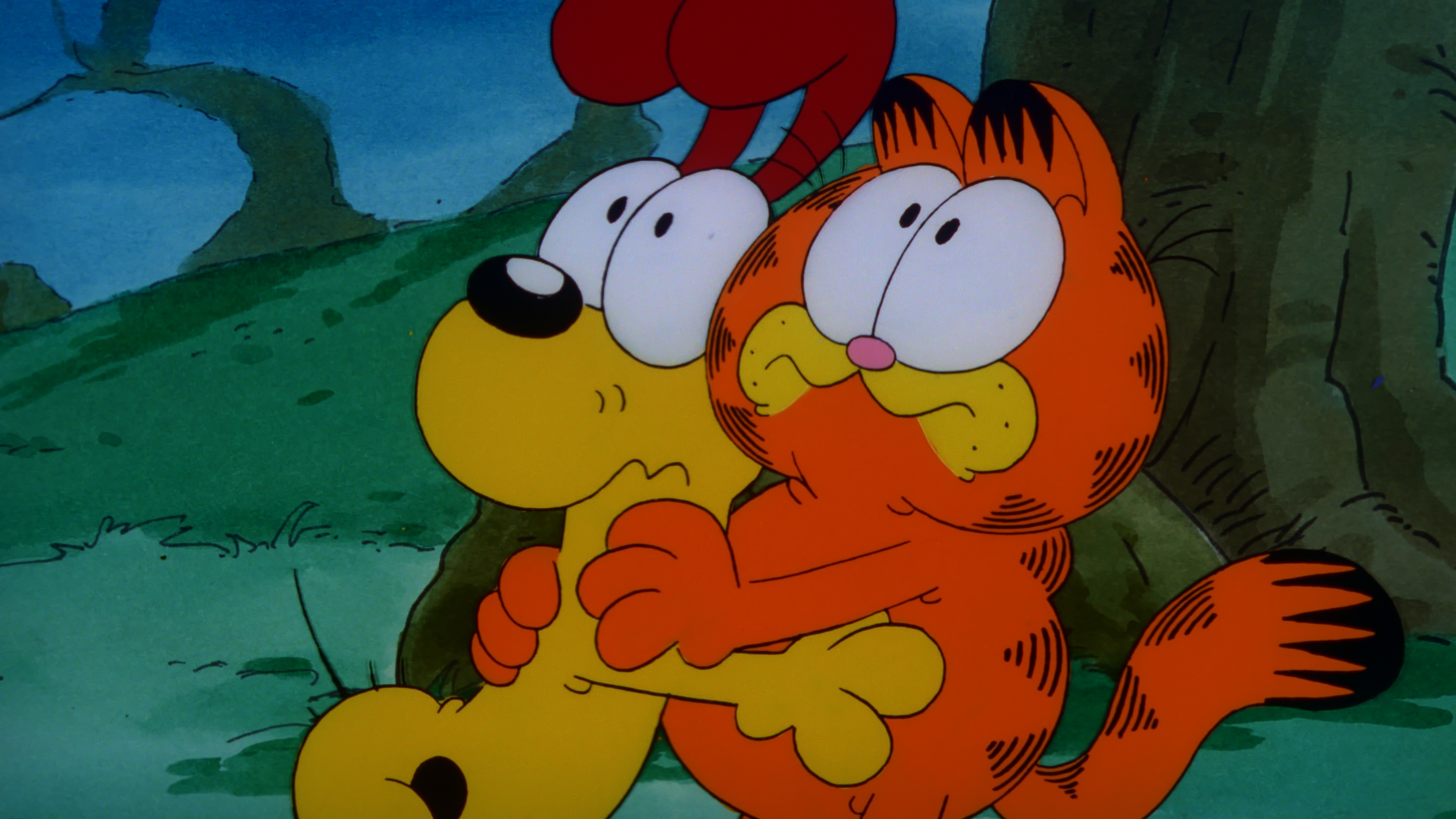 Garfield and Friends episode, Arbuckle the invincible, Ocean blue, Online streaming, 3840x2160 4K Desktop
