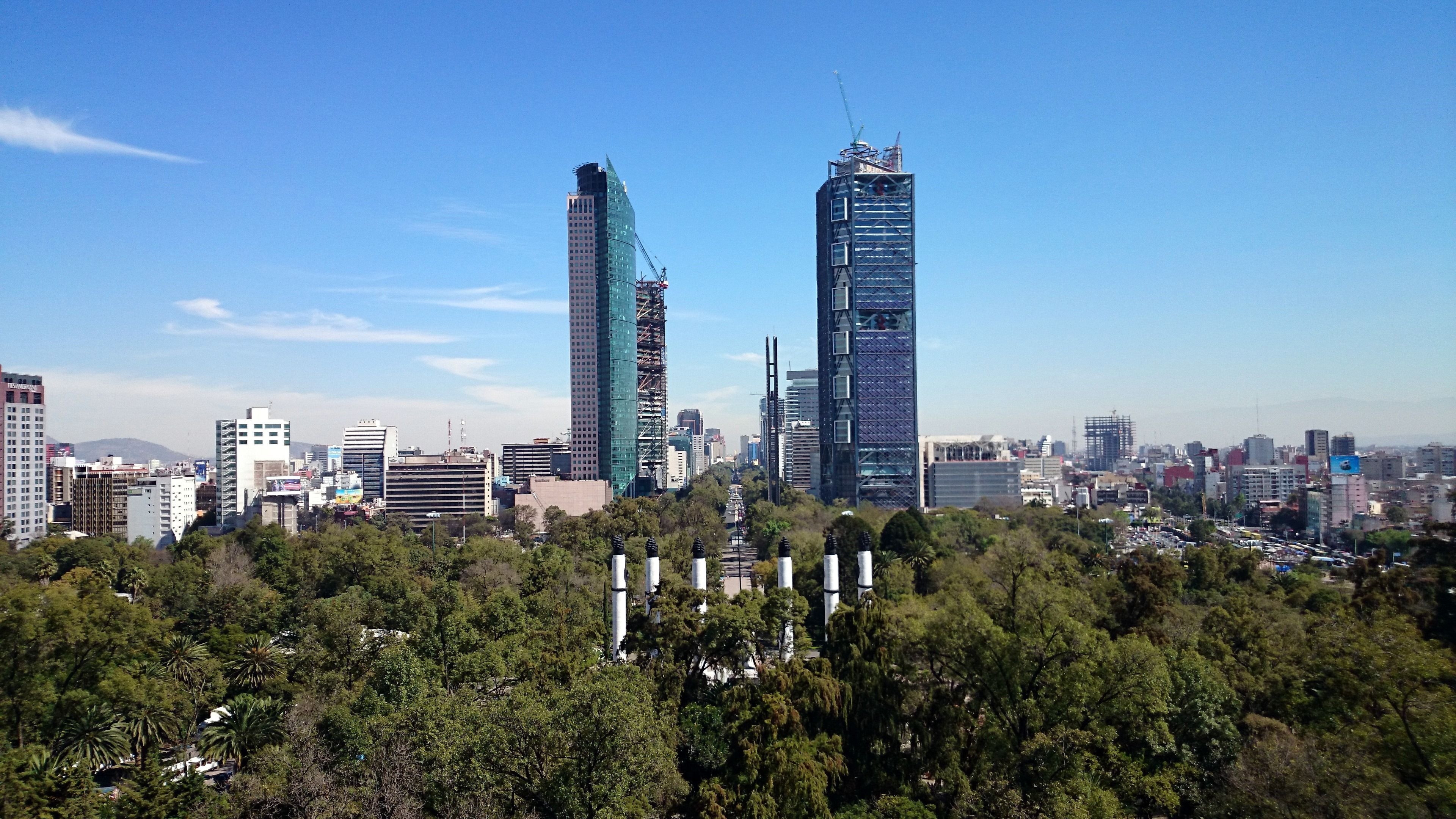 Mexico City skyline, Travel paradise, Beautiful city, Urban charm, 3840x2160 4K Desktop