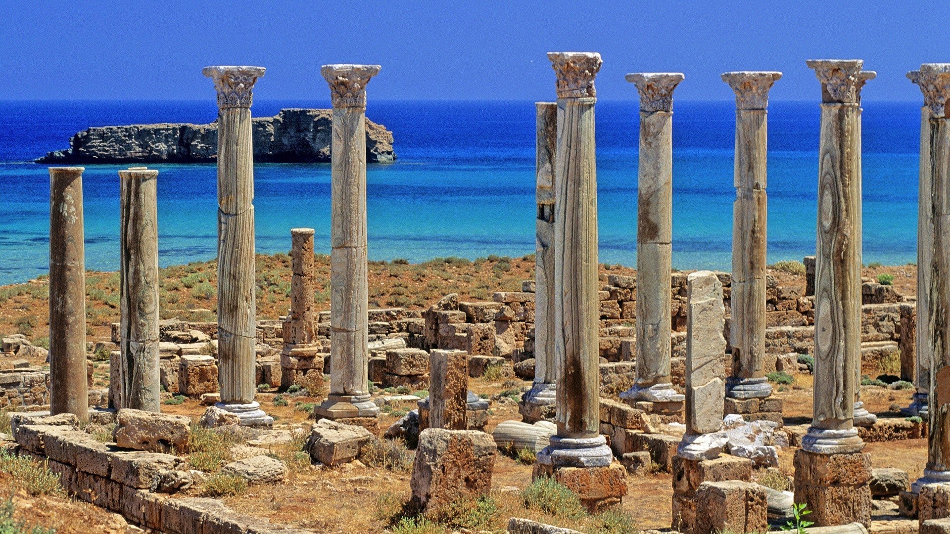 Libya Travels, Architectural wonders, Ancient ruins, Heritage sites, 1920x1080 Full HD Desktop