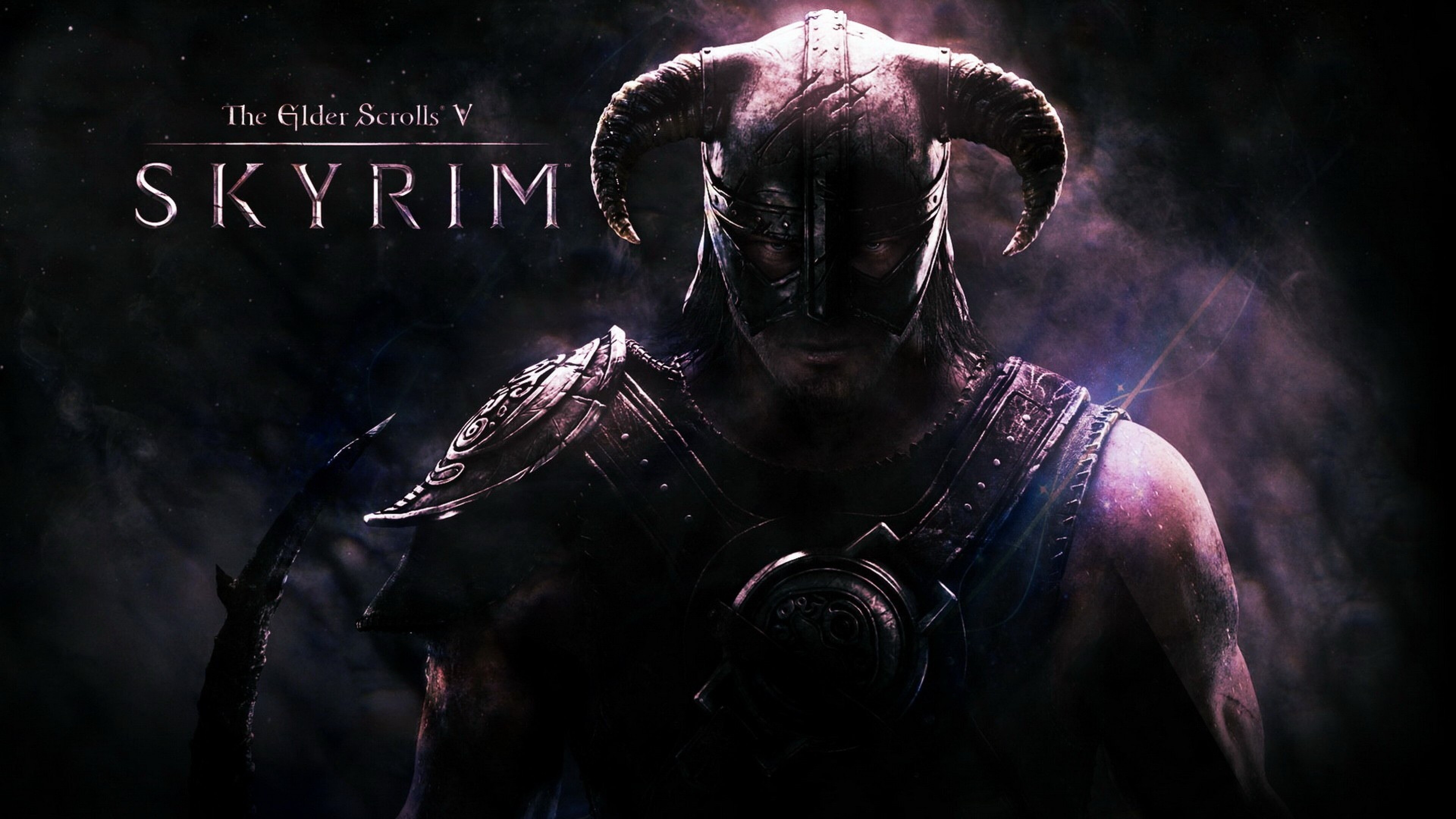 The Elder Scrolls: Skyrim, An action role-playing video game developed by Bethesda Game Studios. 3840x2160 4K Wallpaper.