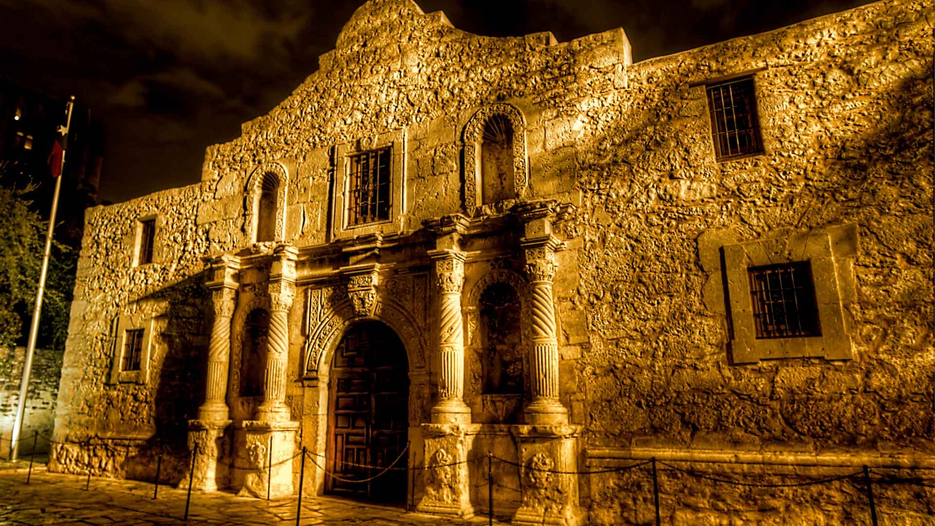 The Alamo (San Antonio), Ghost walk, Bad Wolf Ghost Tours, 1920x1080 Full HD Desktop