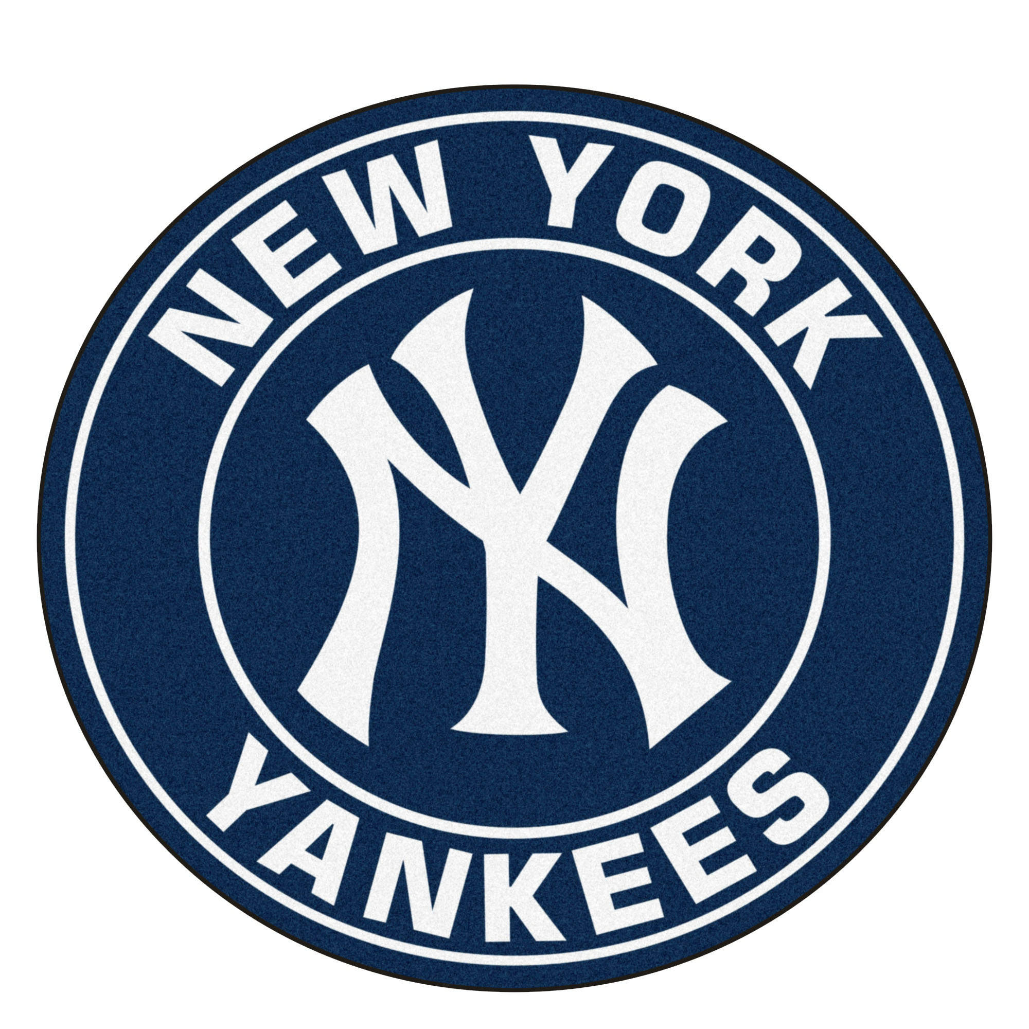New York Yankees: The team was founded in 1903 when Frank Farrell and Bill Devery. 2000x2000 HD Background.