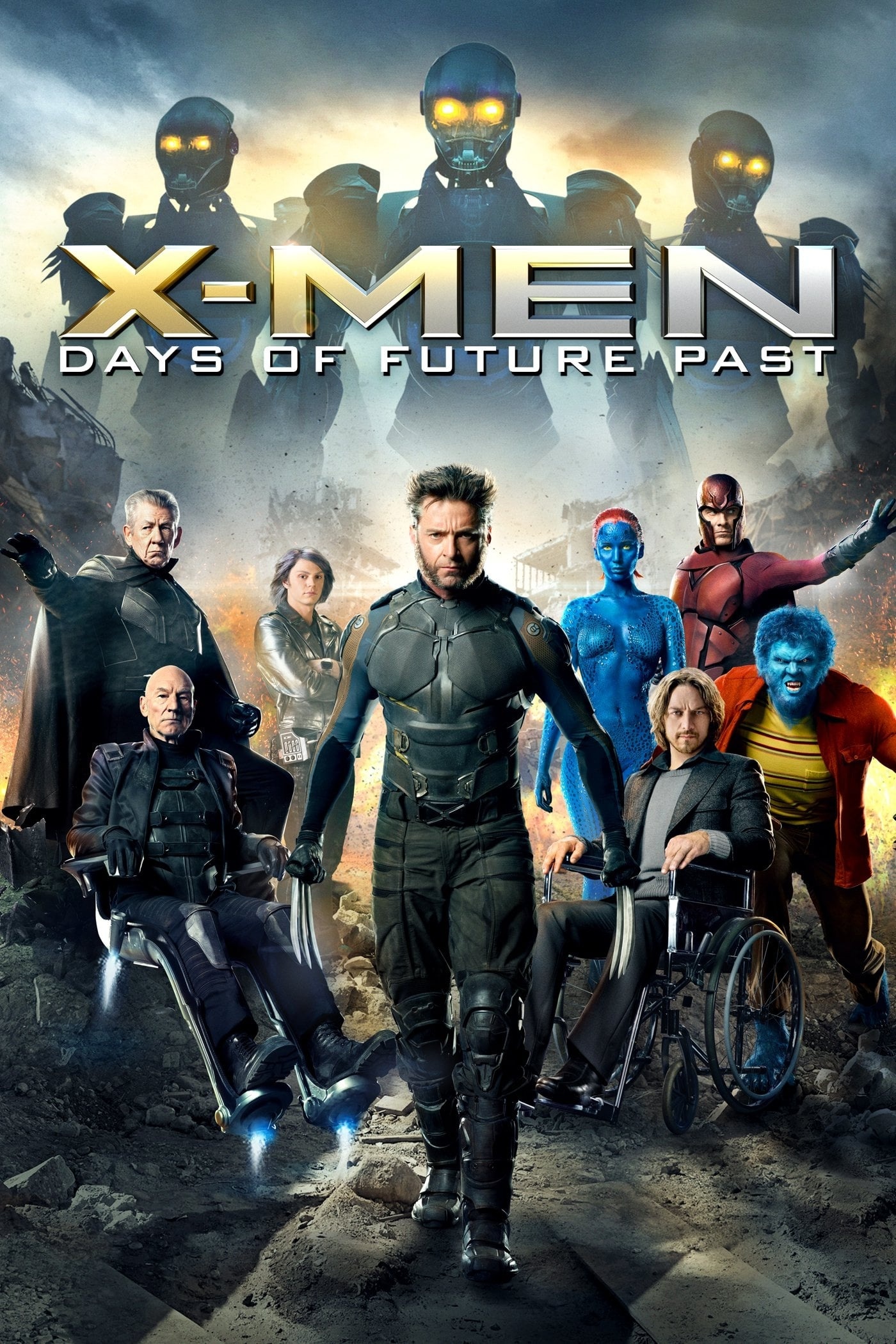 X-Men: Days of Future Past, 2014 Posters, 1400x2100 HD Handy