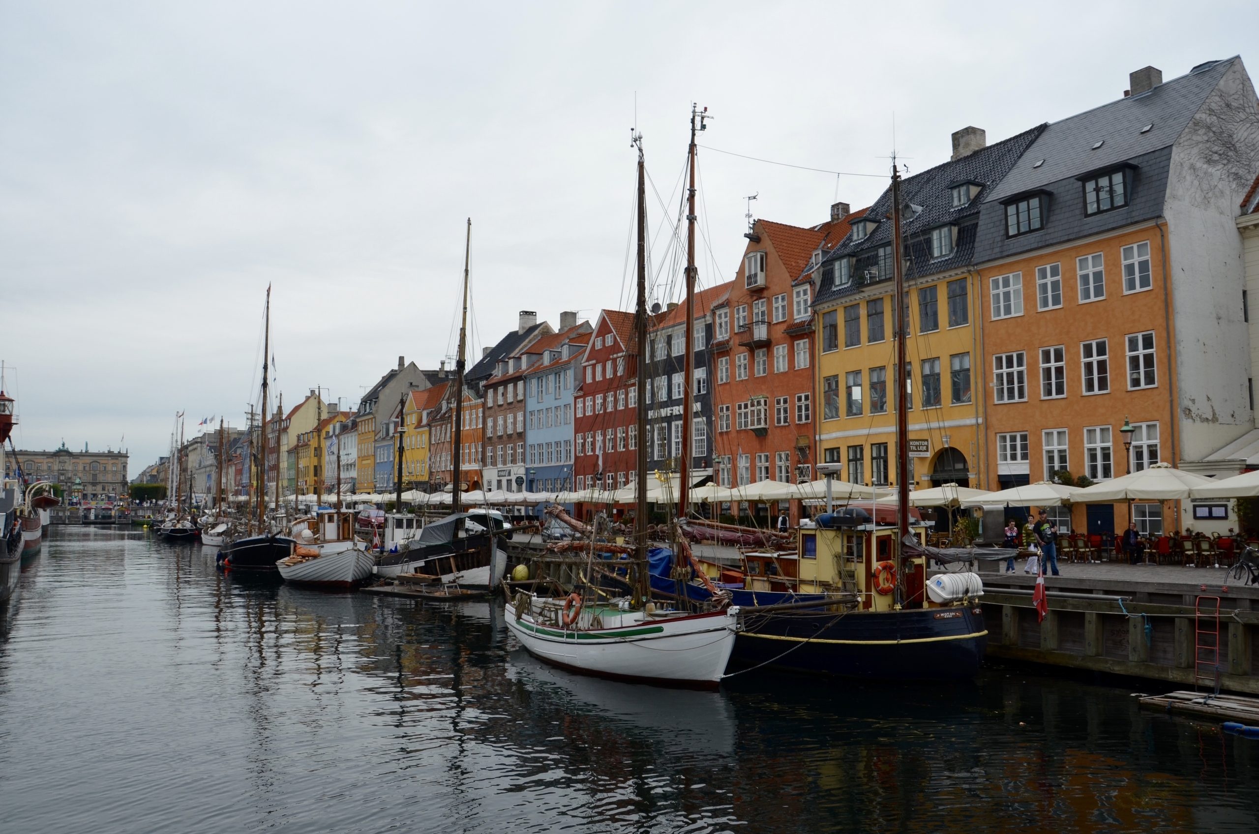 Atemberaubendes Nyhavn-Panorama in Dänemark, 2560x1700 HD Desktop