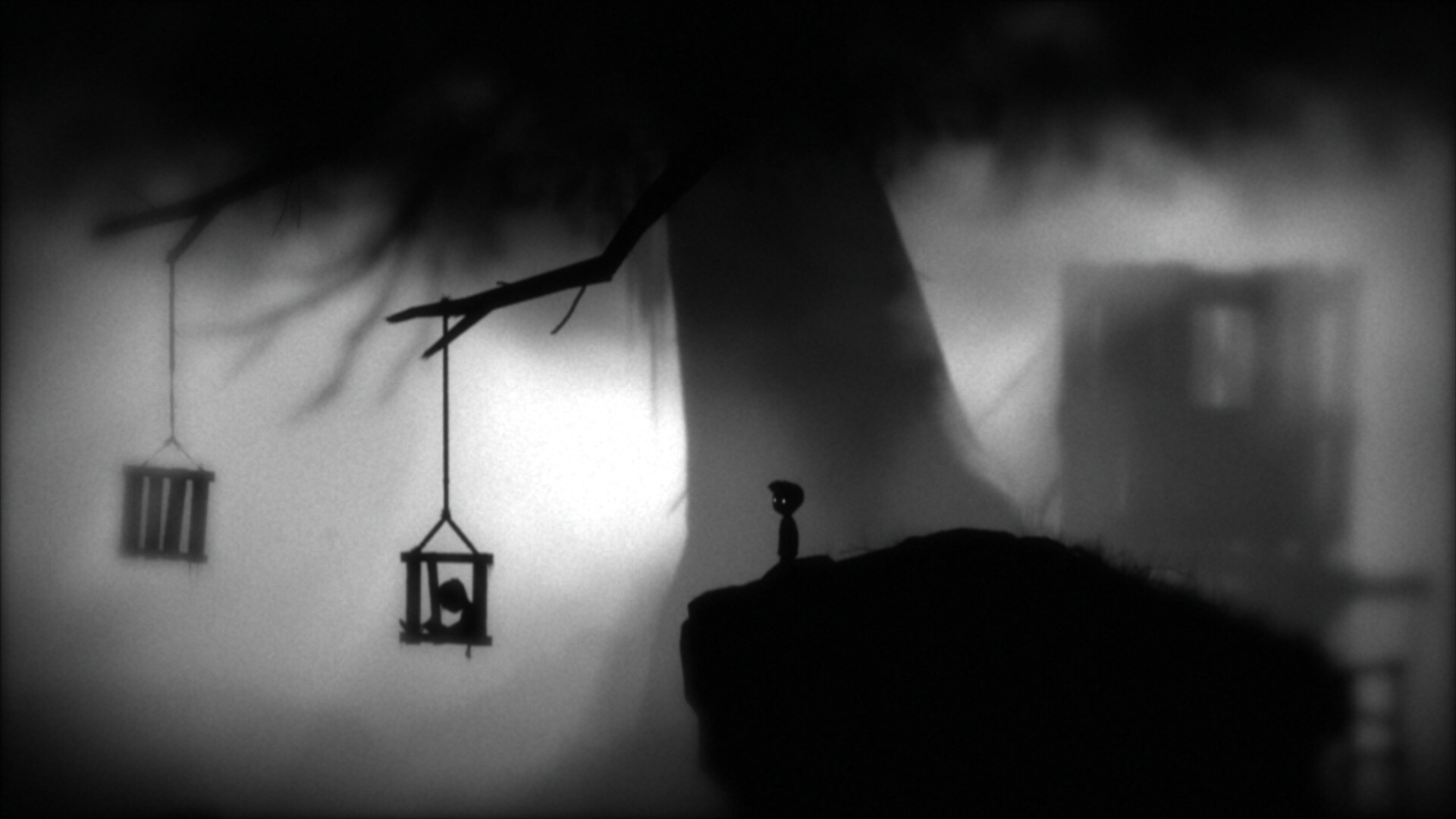 Limbo: As the player will likely encounter numerous deaths before they solve each puzzle and complete the game, the developers call it a "trial and death" game. 1920x1080 Full HD Wallpaper.
