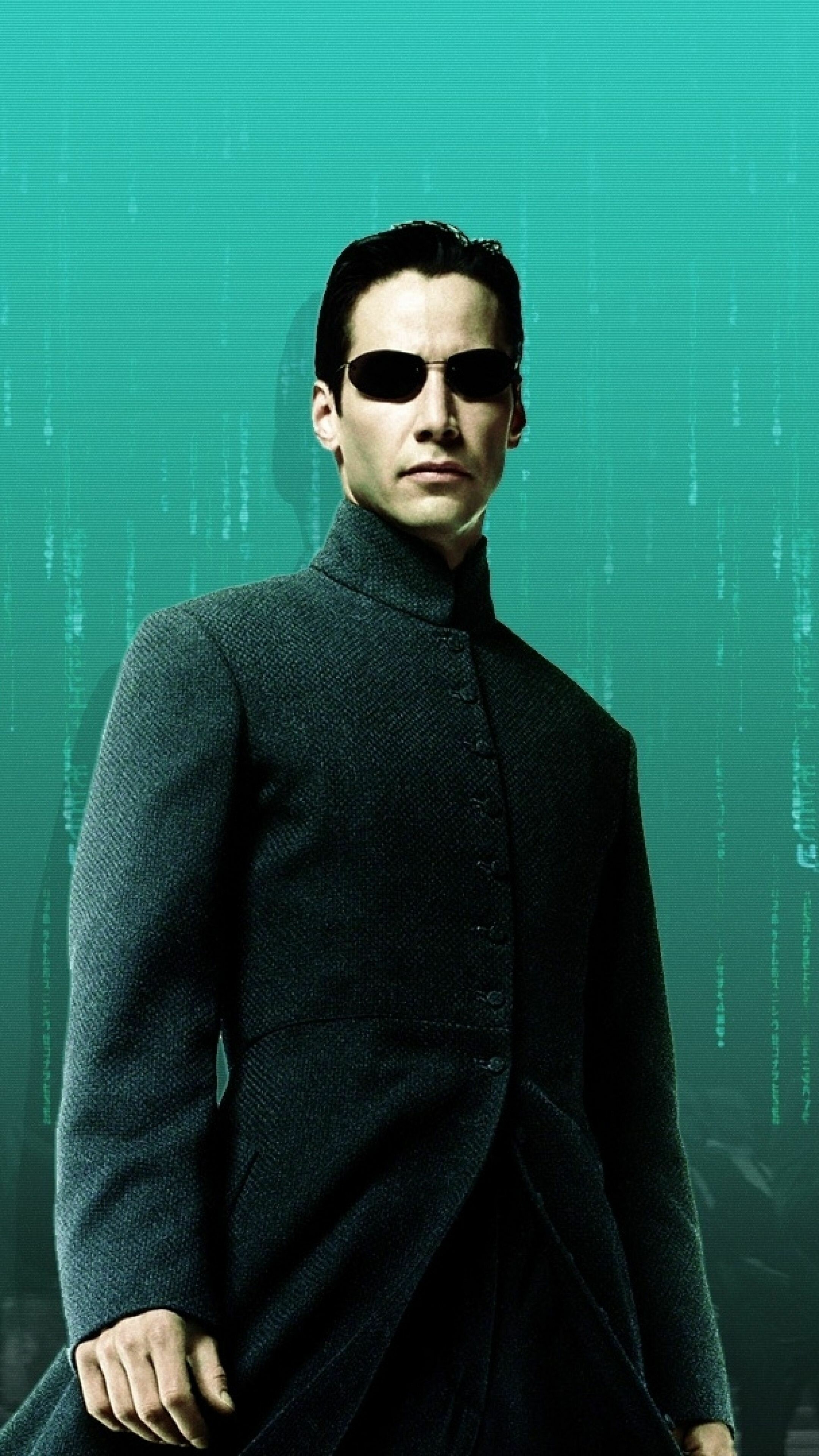 Matrix Franchise: Neo, A quiet programmer for the "respectable software company" Meta Cortex. 2160x3840 4K Wallpaper.