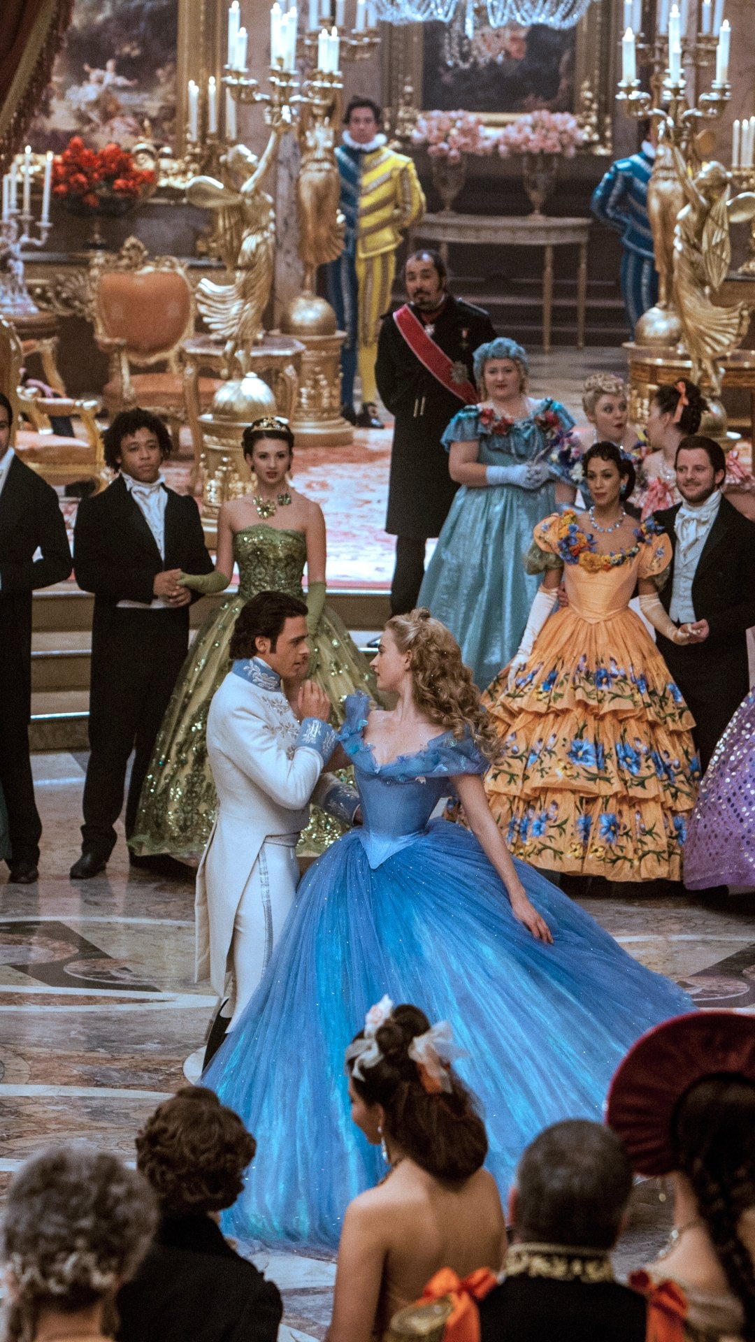 Richard Madden, Cinderella 2015, Movie, Cinderella, 1080x1920 Full HD Handy