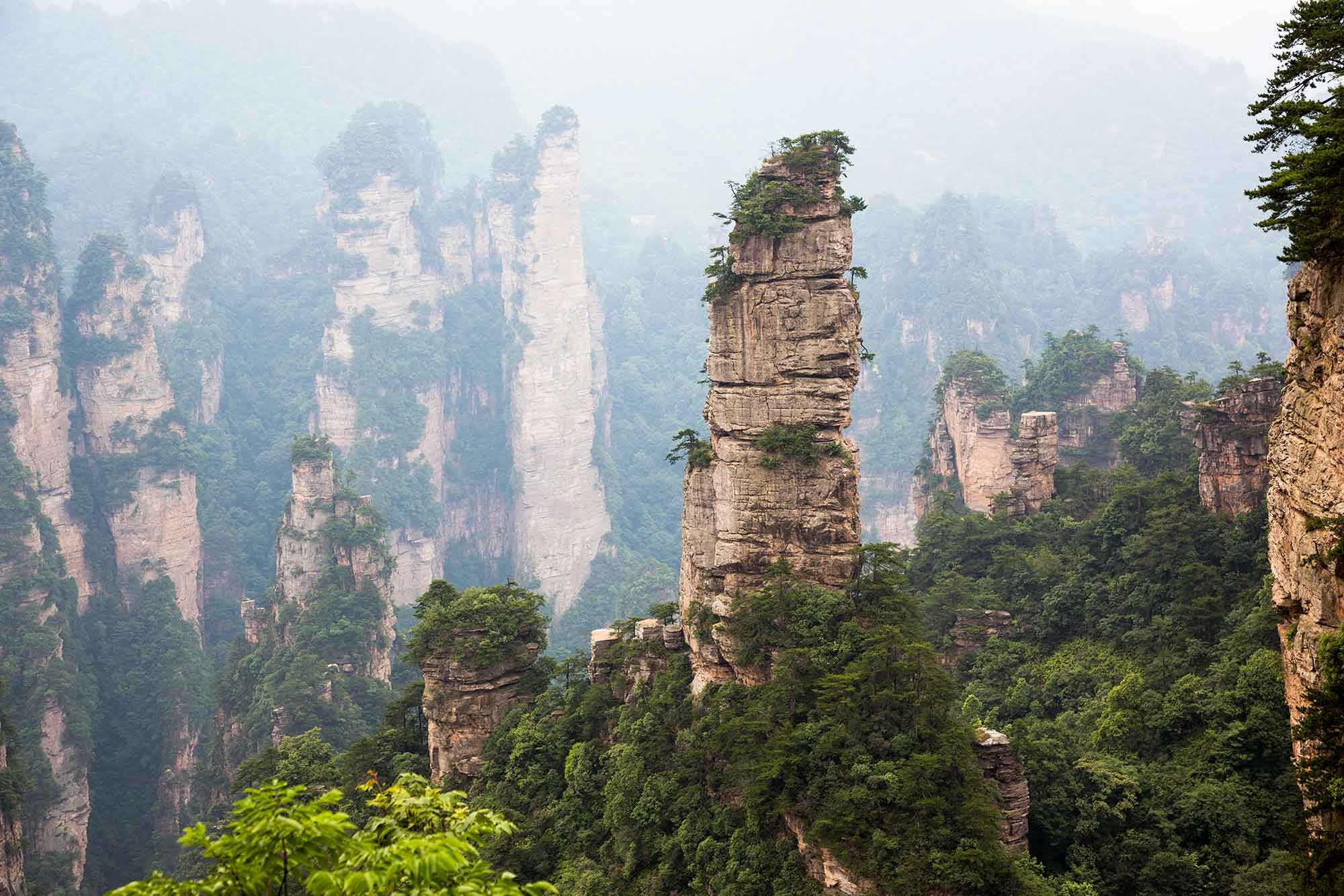 Wulingyuan National Park, Stunning travel photography, Captivating landscapes, Natural wonders, 2000x1340 HD Desktop