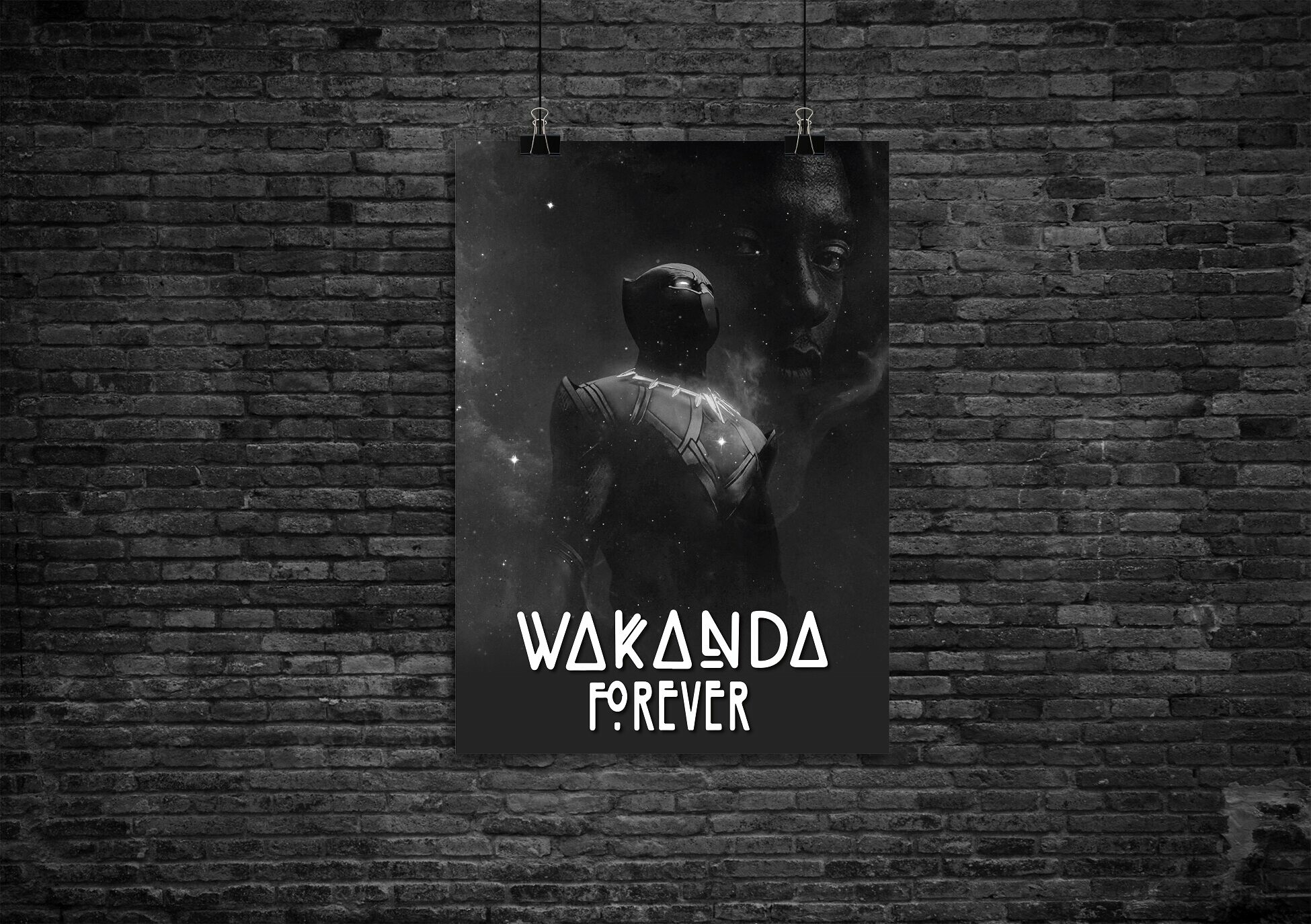 Black Panther: Wakanda Forever: A stunning tribute to the late actor Chadwick Boseman. 1950x1380 HD Wallpaper.