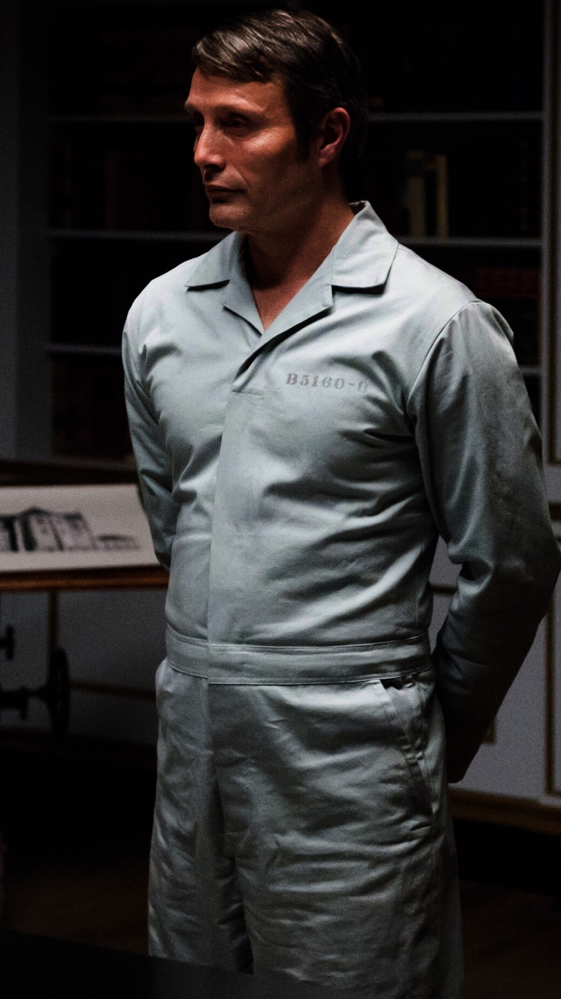Hannibal (TV Series): Season 3, Forensic psychiatrist Dr. Lecter portrayed by Mads Mikkelsen. 1160x2050 HD Wallpaper.