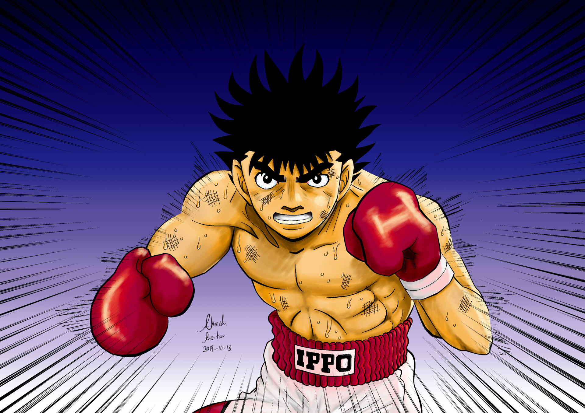 Hajime no Ippo, Anime fighters, Boxing world, Sports manga, 1920x1360 HD Desktop