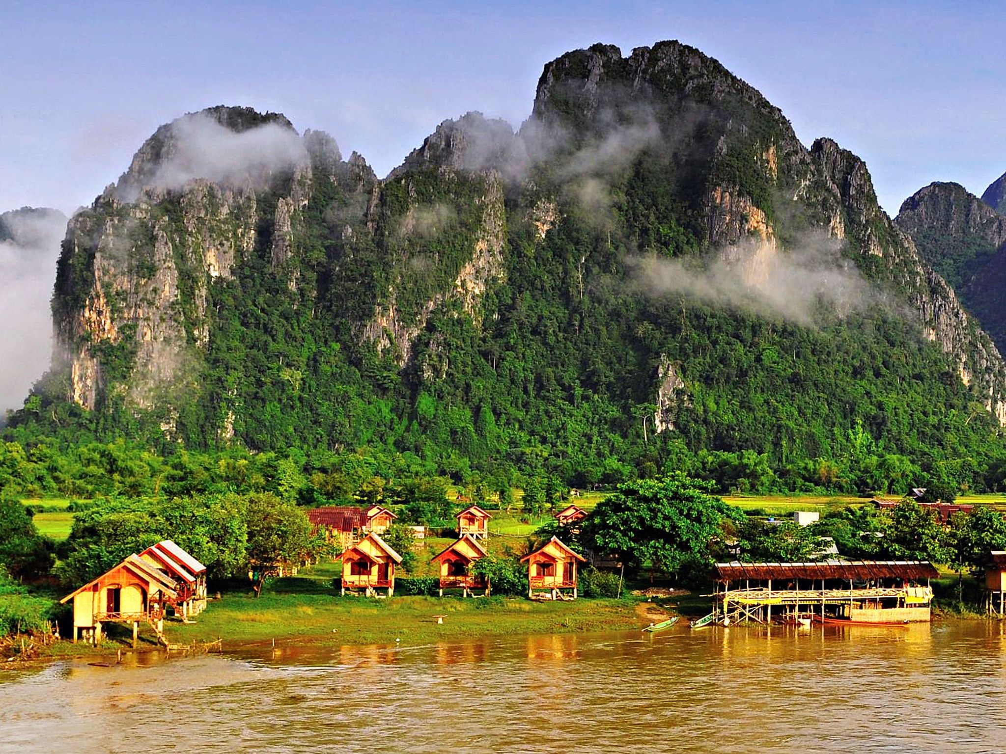 Laos wallpapers, Free backgrounds, Southeast Asian landscapes, Stunning views, 2050x1540 HD Desktop