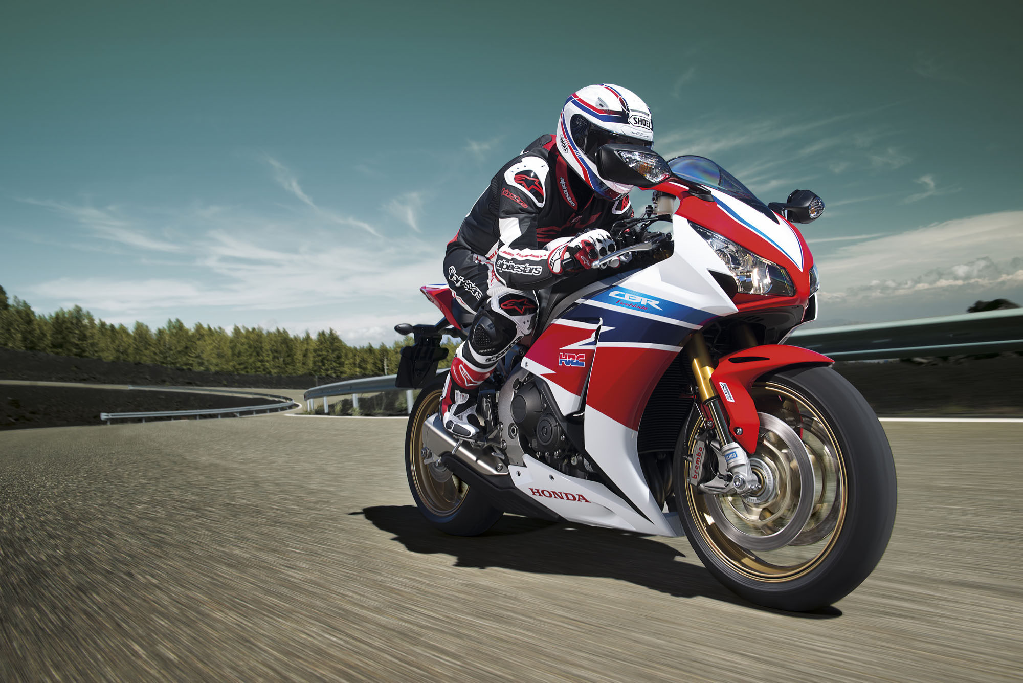 Honda CBR1000RR, Fireblade sp visordown, Track-ready sportbike, Thrilling speed, 2000x1340 HD Desktop