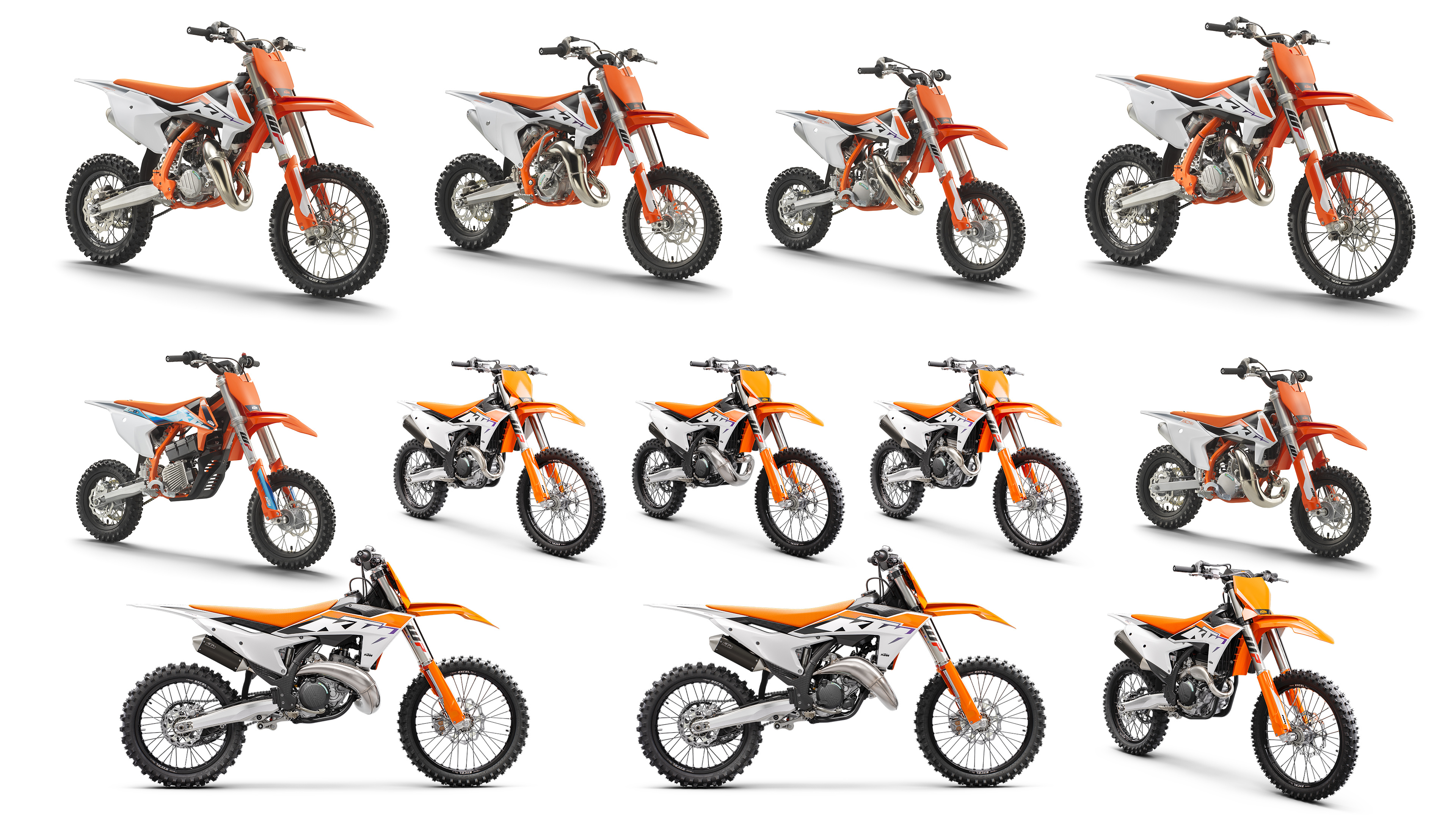 KTM 85 SX, Model year 2023, Motorcycle and travel, KTM SX series, 3840x2160 4K Desktop