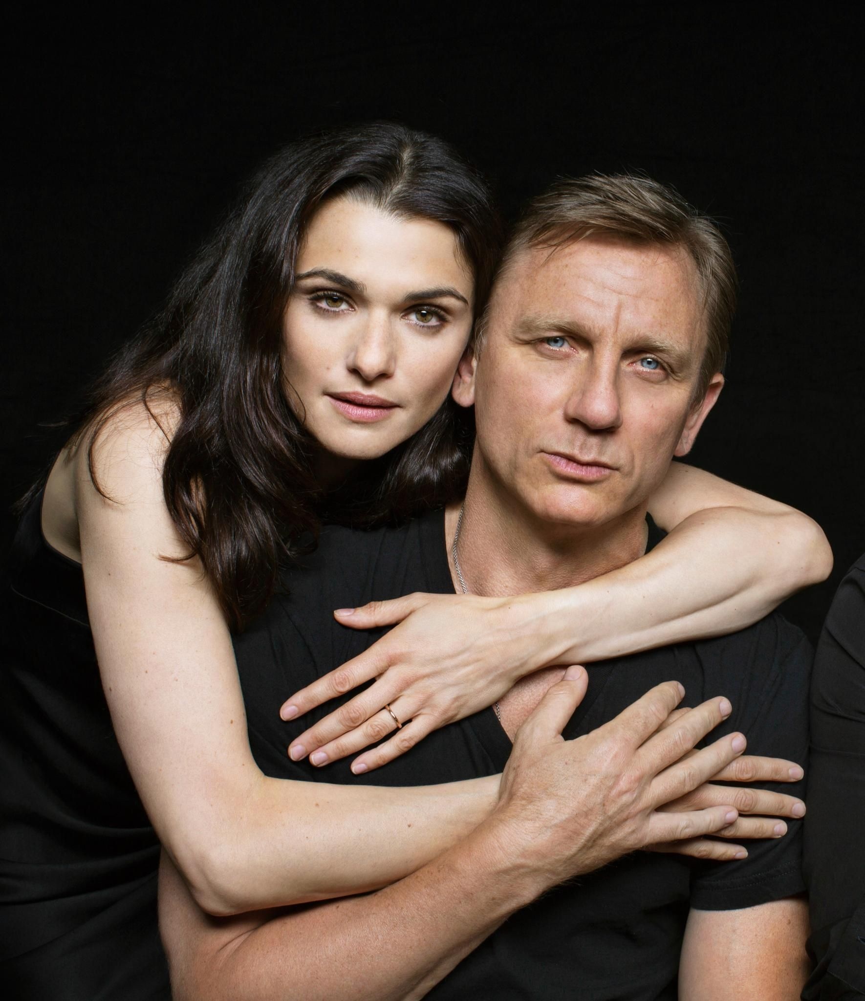 Daniel Craig, Rachel Weisz, Power couple, Celebrity love story, 1770x2050 HD Handy
