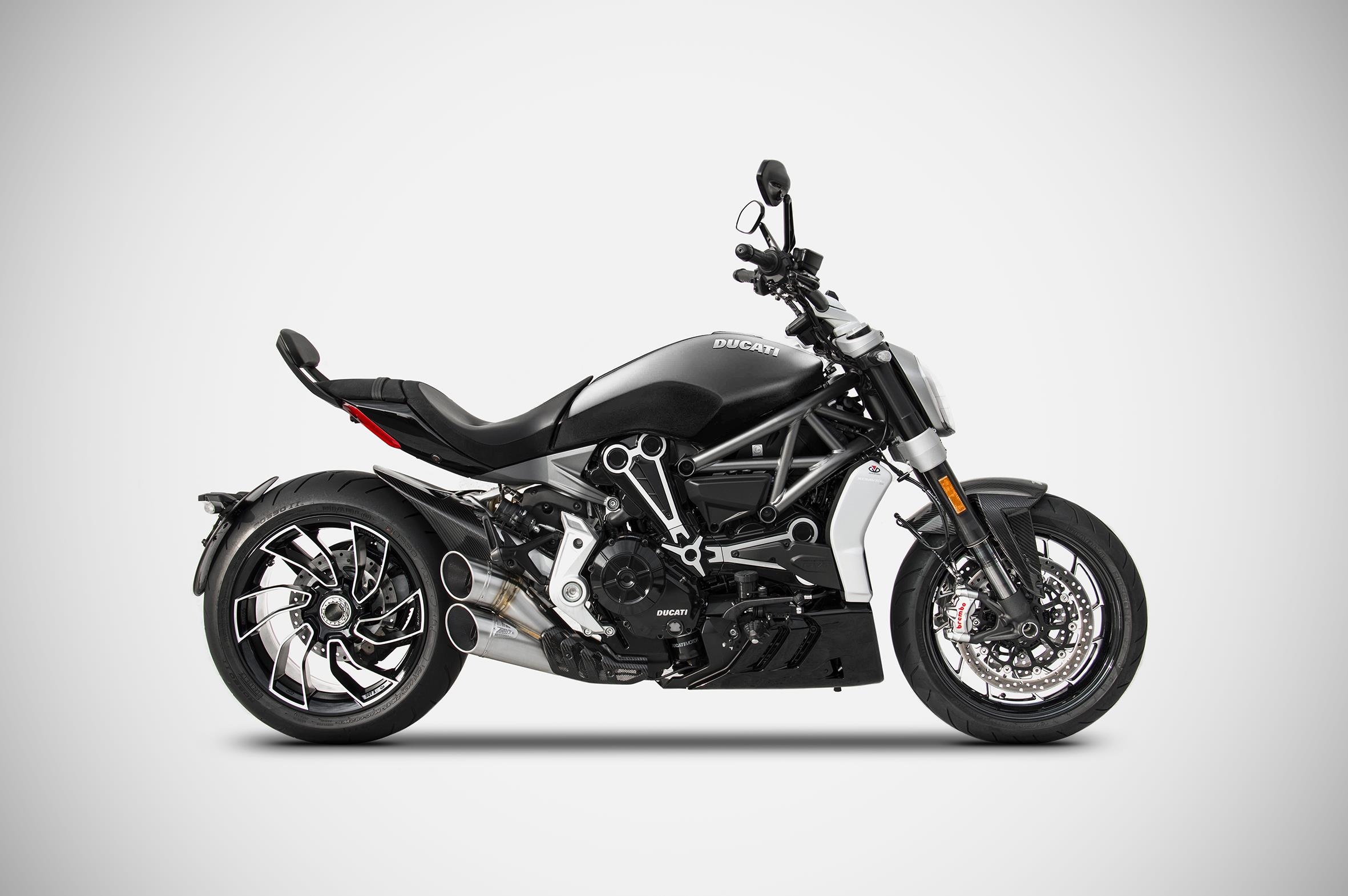 Ducati XDiavel auto, Zard sport exhaust, Full kit, Stainless steel, 2370x1570 HD Desktop