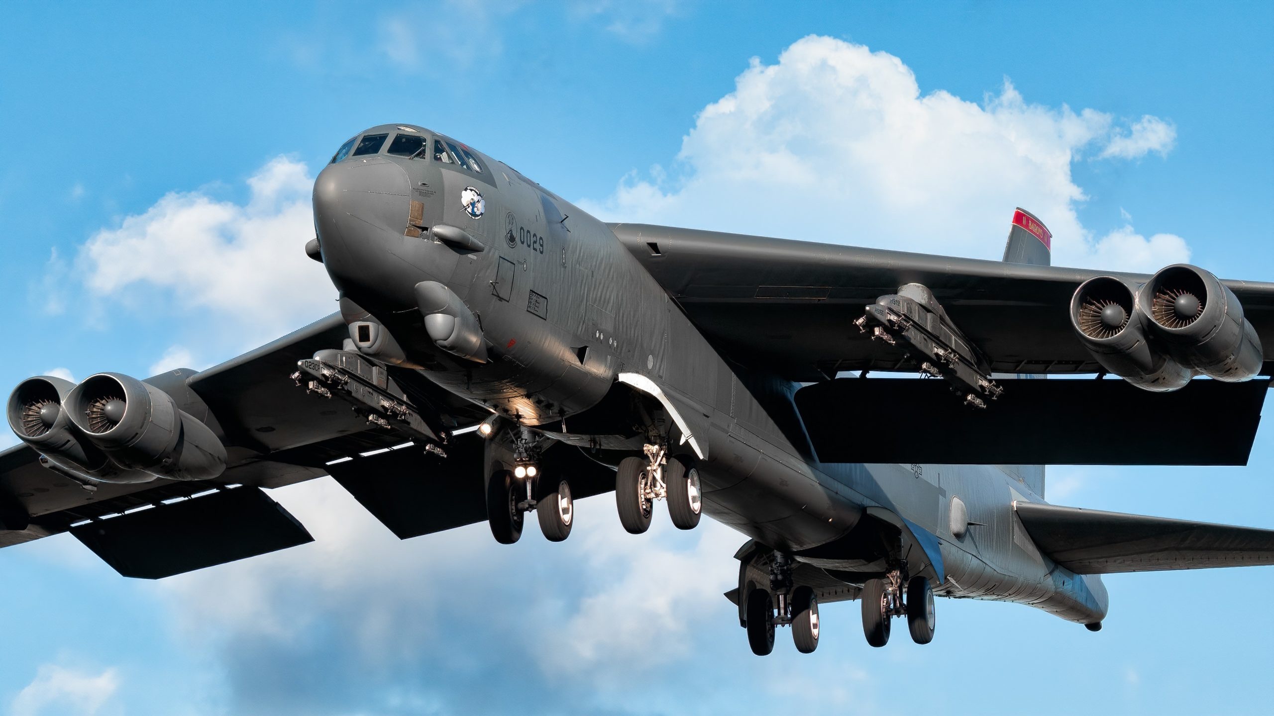 Boeing B-52, Military planes, RAF Fairford, 2560x1440 HD Desktop
