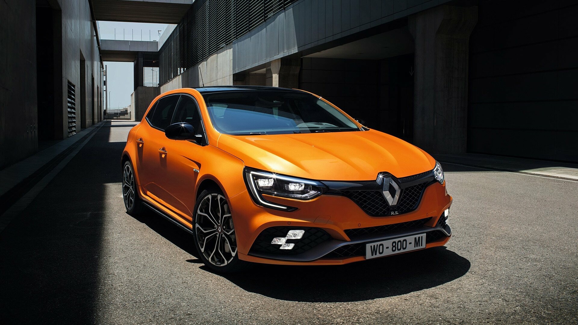 Renault: A French automotive manufacturer, Megane, A small family car. 1920x1080 Full HD Wallpaper.