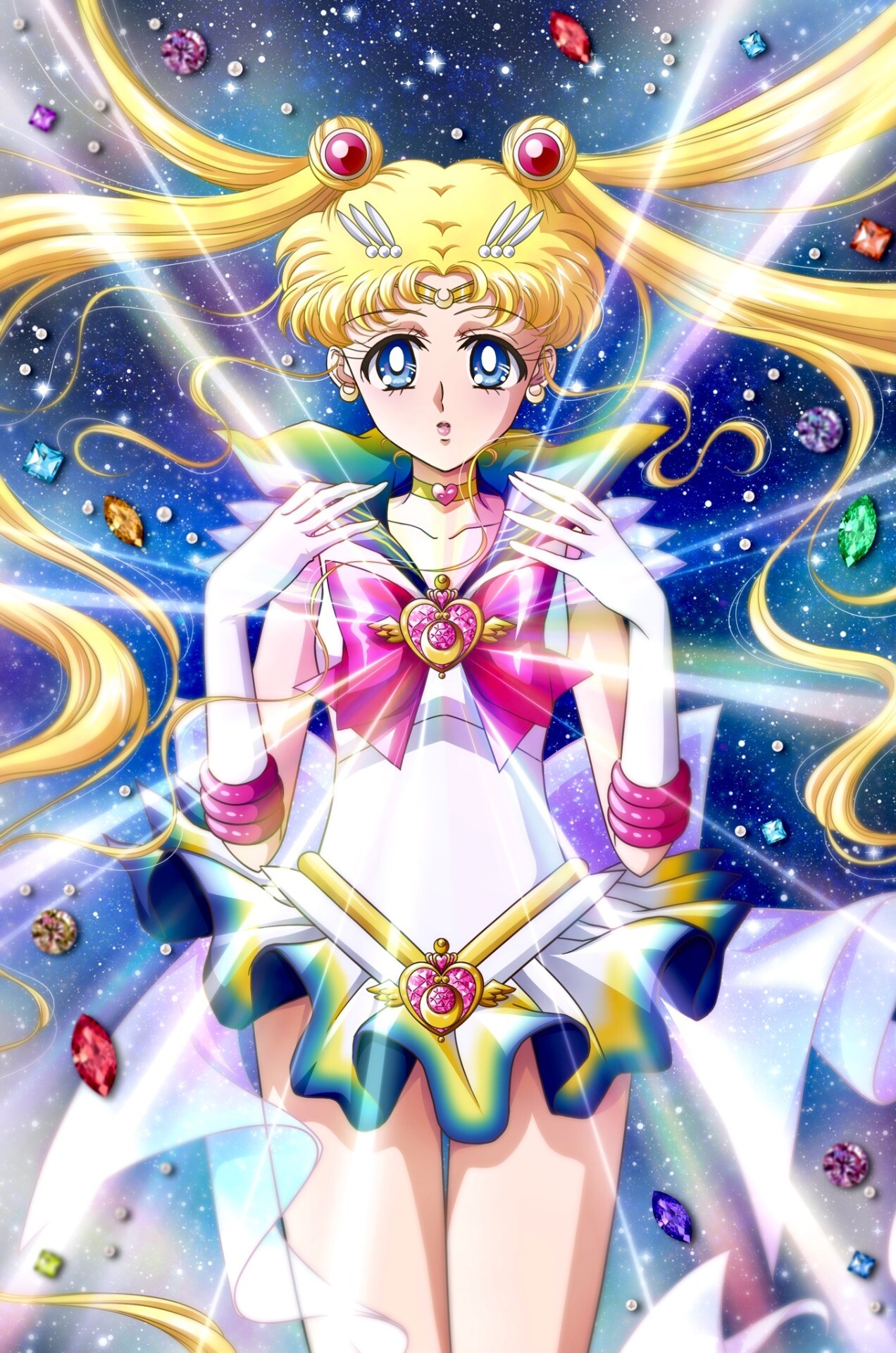 Sailor Moon Eternal: The first film was released in Japan on January 8, 2021. 1280x1920 HD Wallpaper.