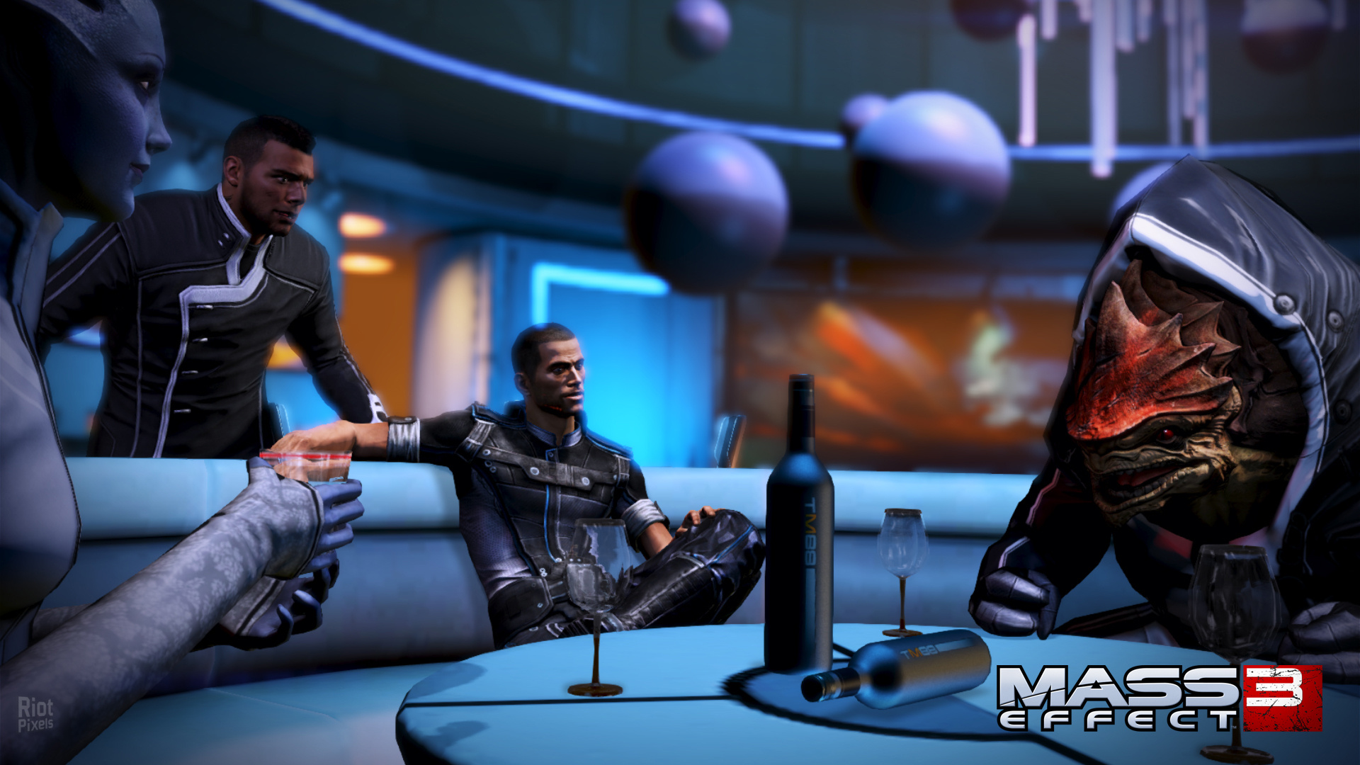 Mass Effect 3: Citadel, Game screenshots, Riot Pixels, 1920x1080 Full HD Desktop